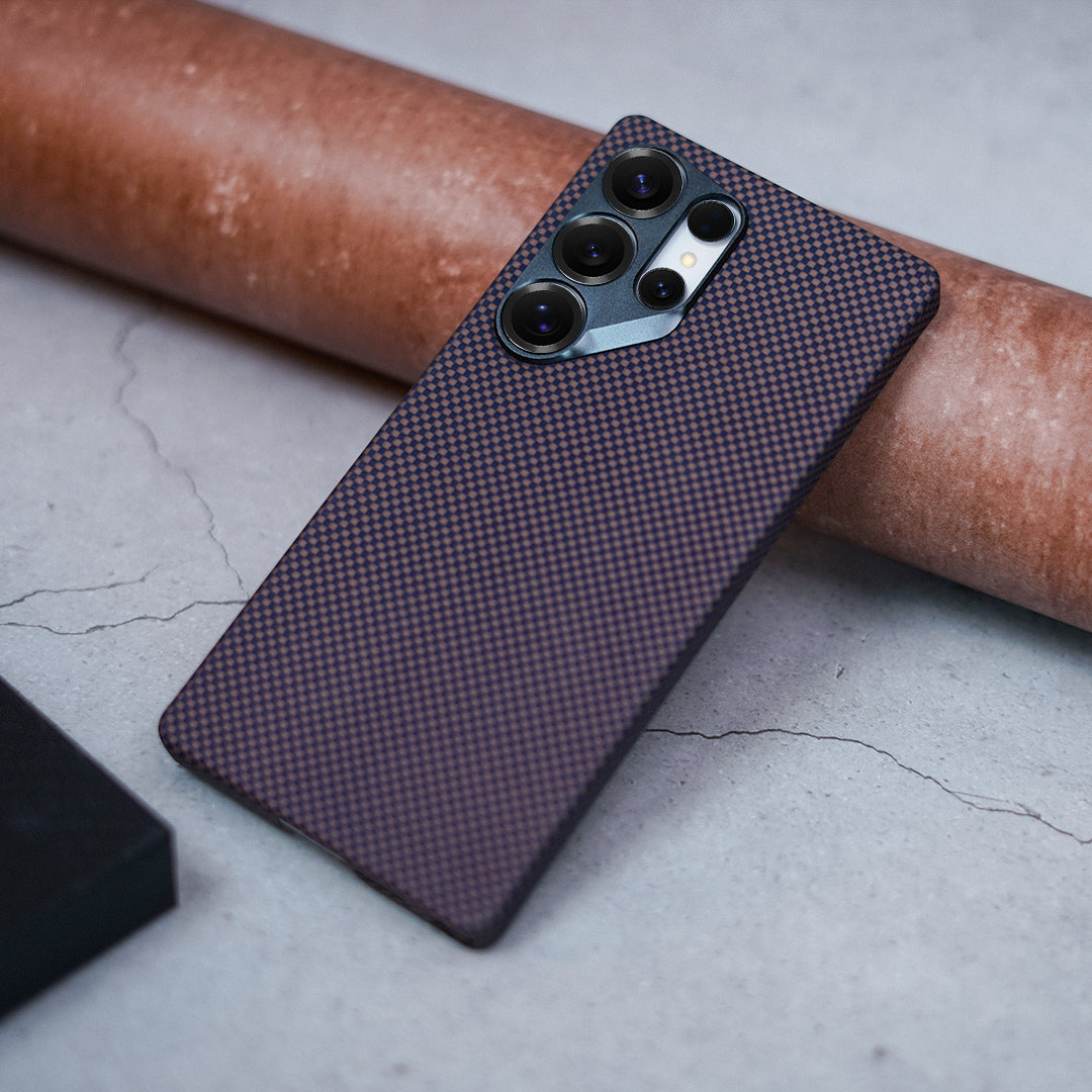 Million Cases Galaxy S25 Series Grid Lock Aramid Carbon Fiber Case - view 3