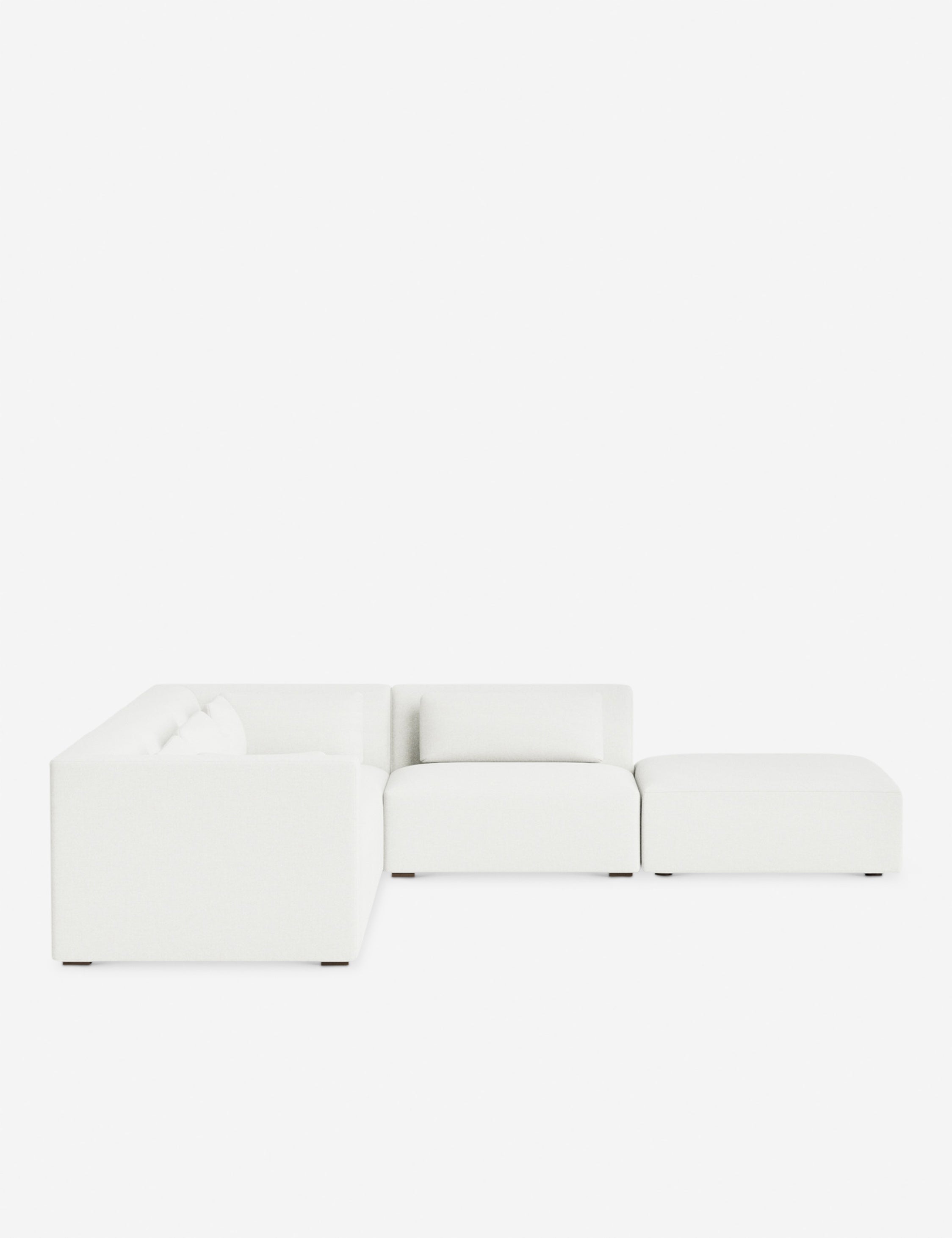 Lulu and Georgia Koh Modular Sectional Sofa With Ottoman - view 178