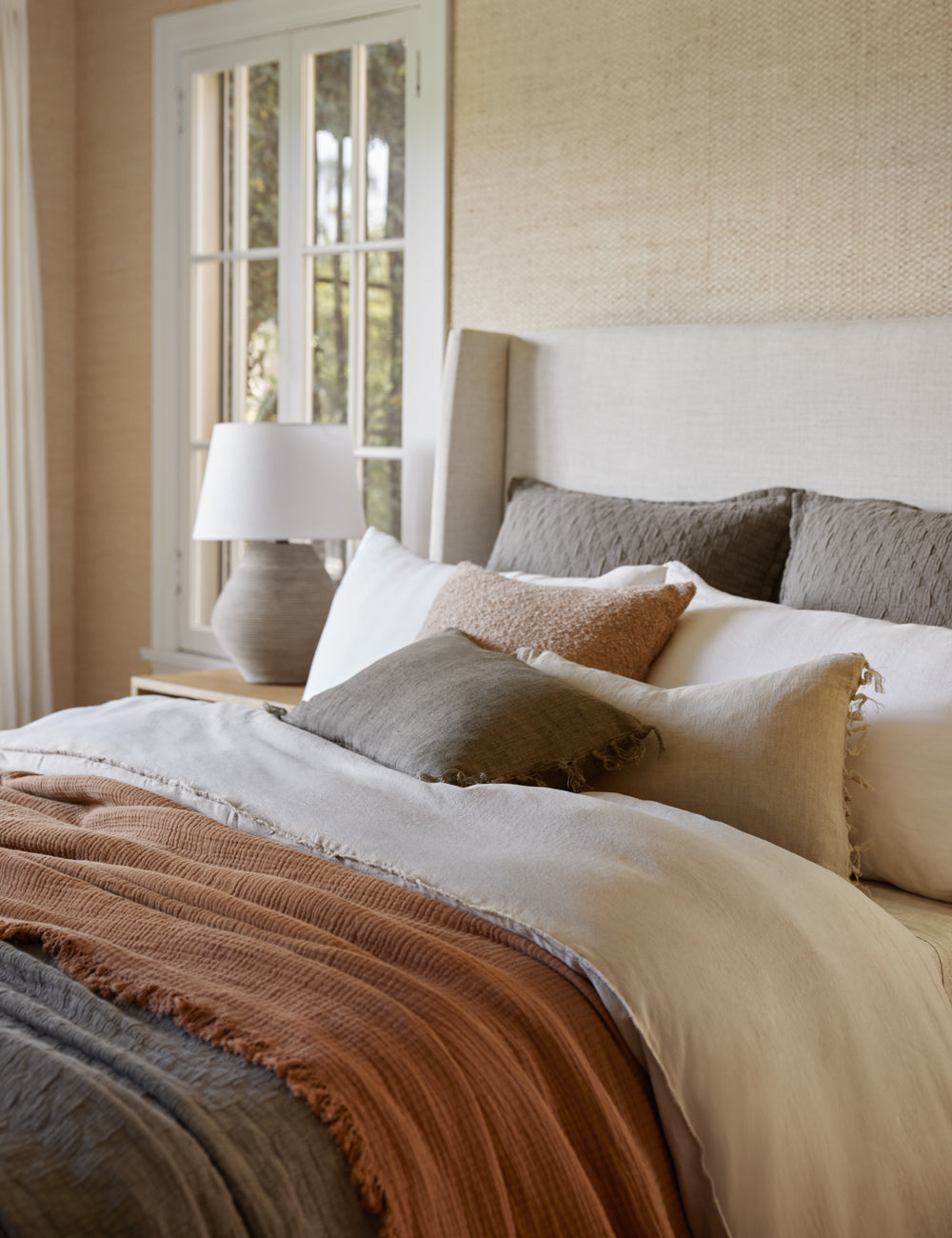 Lulu and Georgia Roy Linen Pillow - view 25