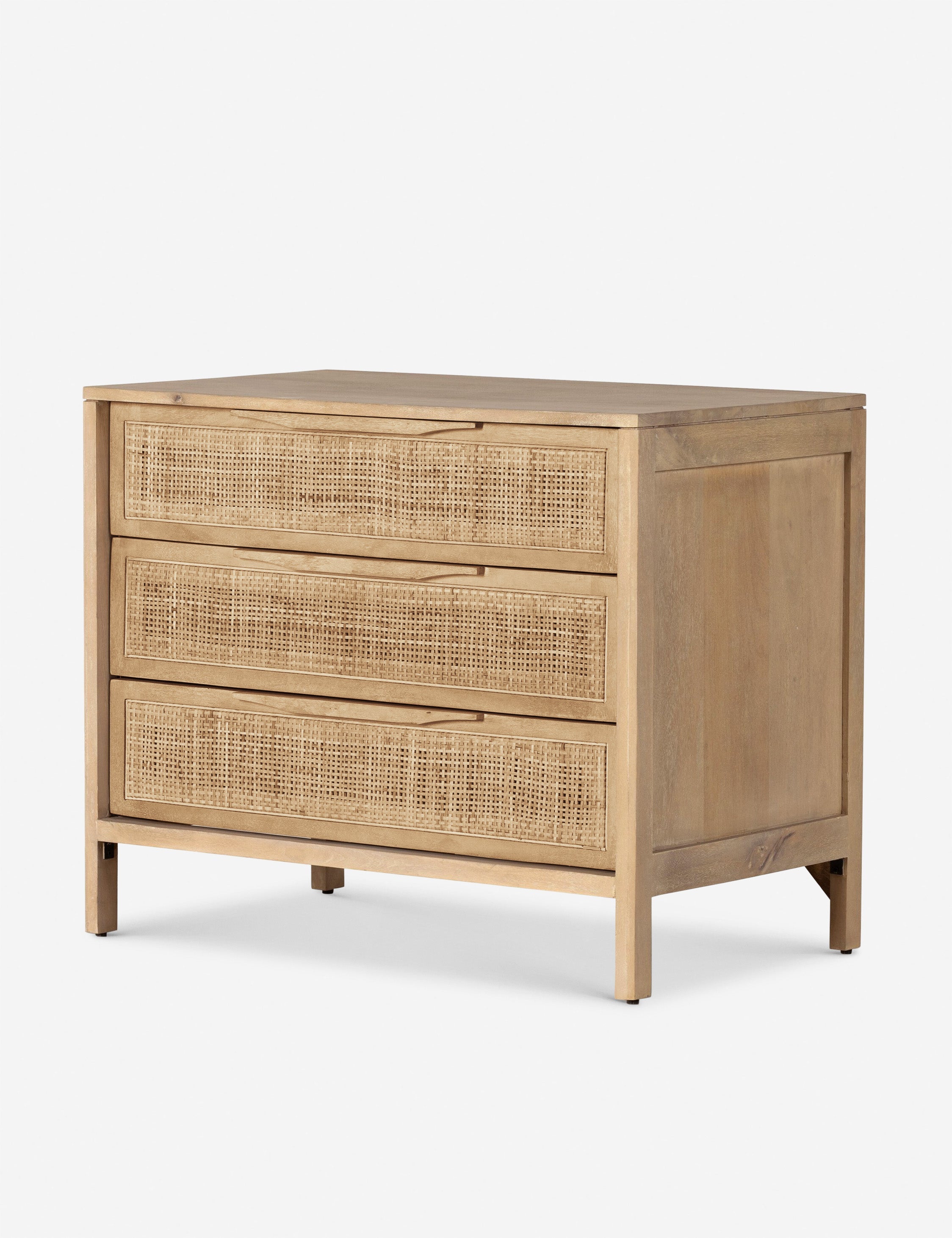 Lulu and Georgia Hannah 3-Drawer Nightstand - view 17