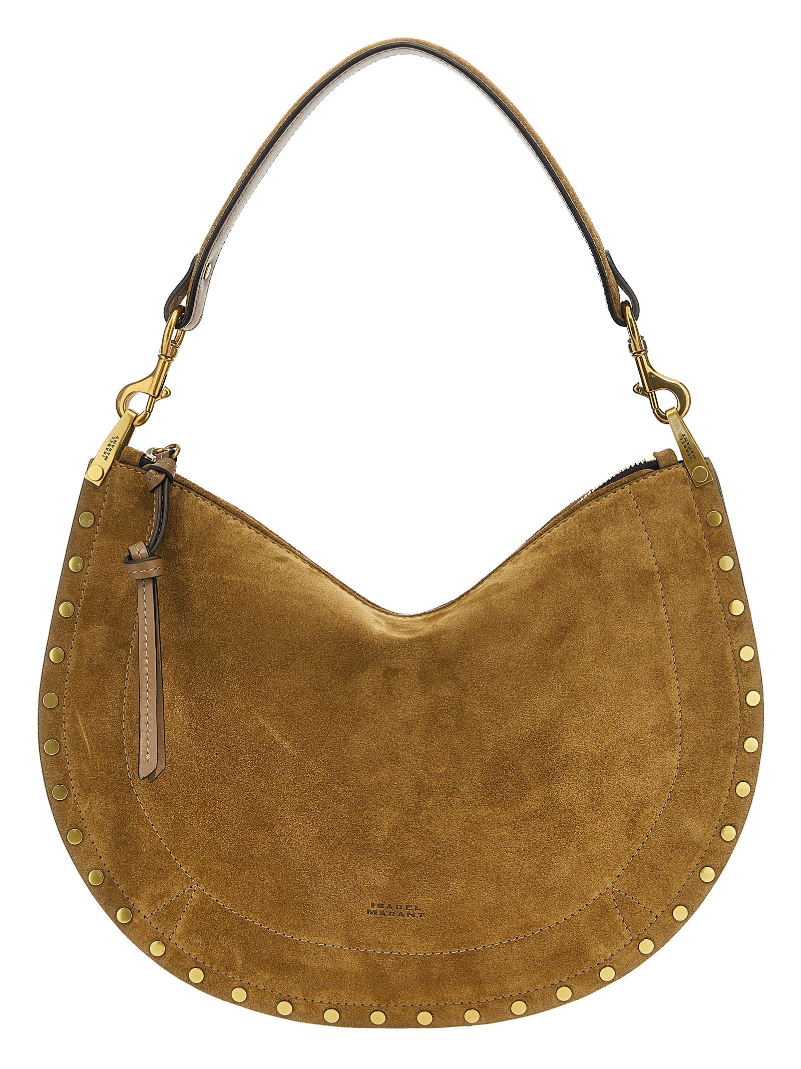 Isabel Marant Oskan Hobo Zipped Shoulder Bag – 100% goat leather