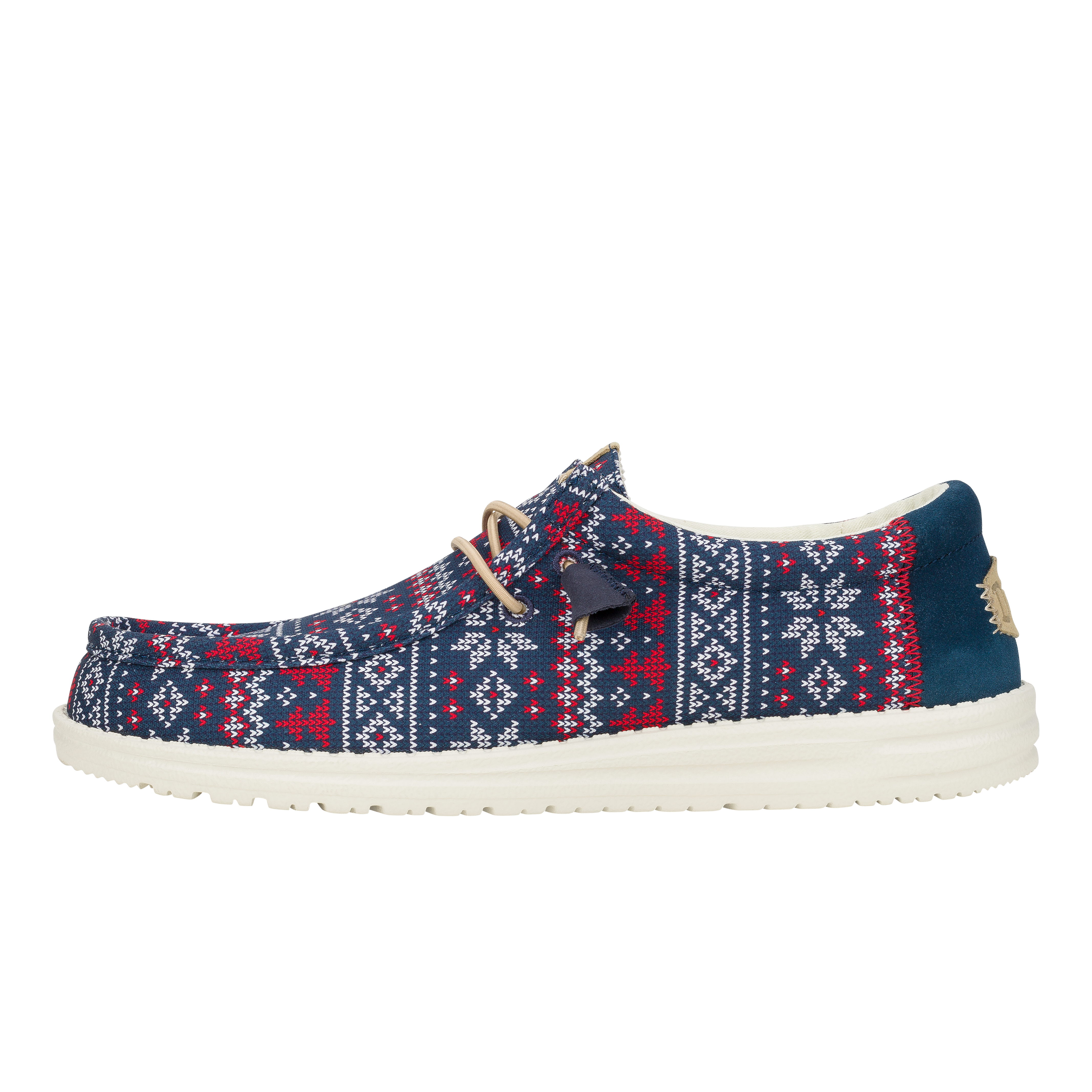 HEYDUDE shoes Wally Winter Sweater - Navy/Multi