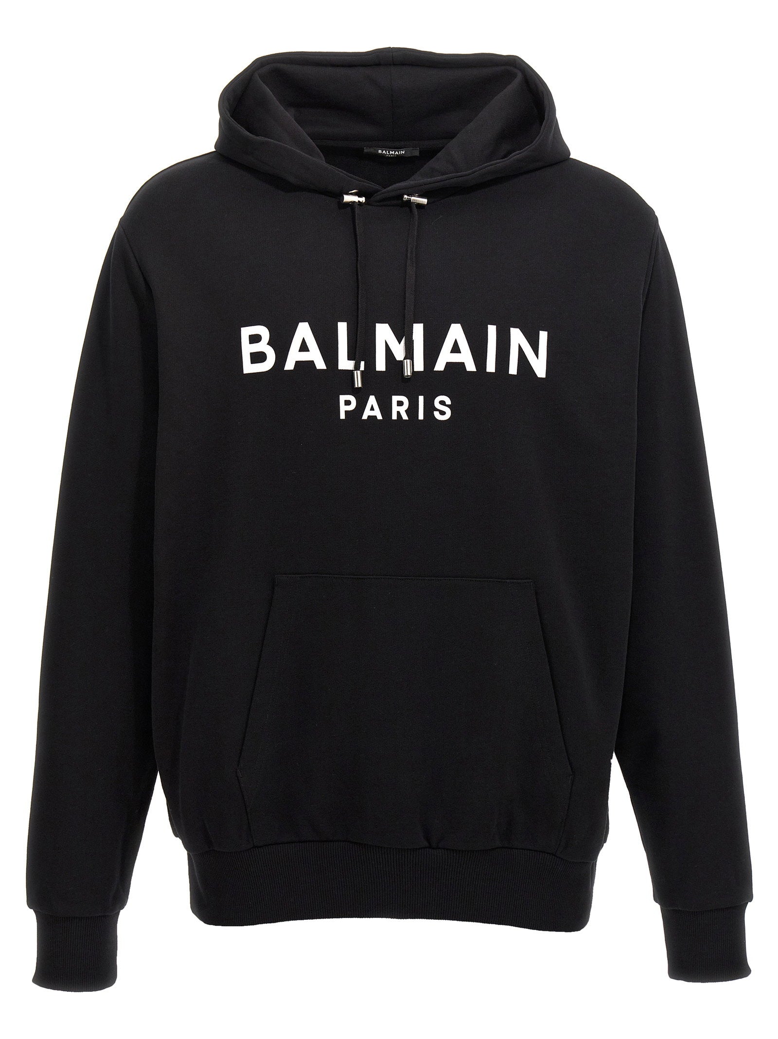 Balmain Logo Print Hoodie – 100% cotton