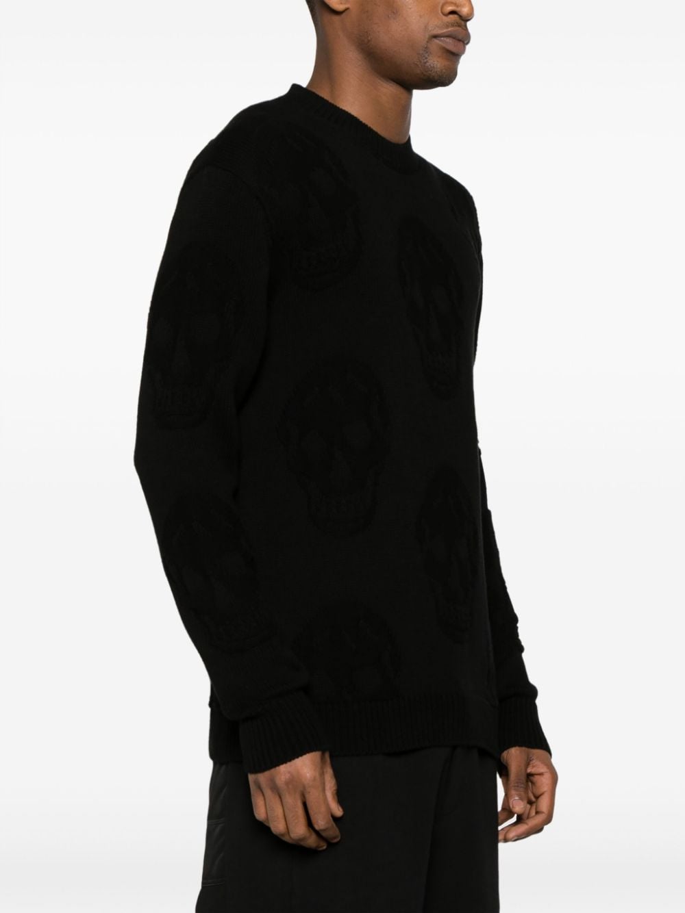 Alexander McQueen Sweater with jacquard effect - view 2