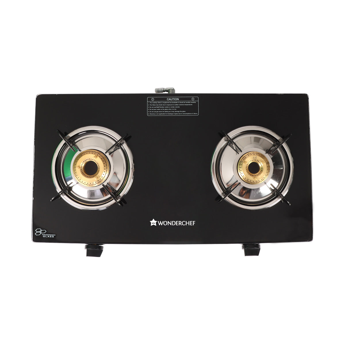 Glory 2 Burner Glass Cooktop, Stainless by blacktree - view 2