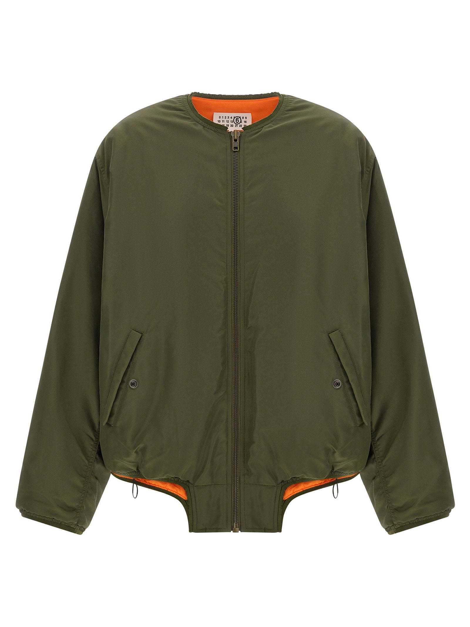 Mm6 Maison Margiela Sculptural Hem Jacket – 100% polyamide