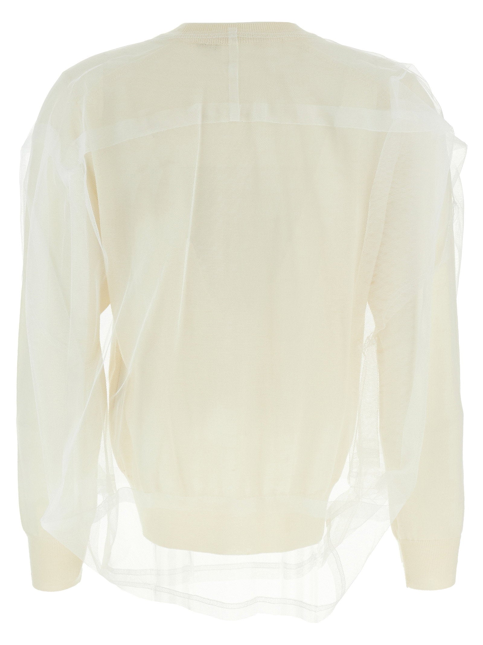 Comme Des Garcons Tulle Sweater – 100% wool - view 2