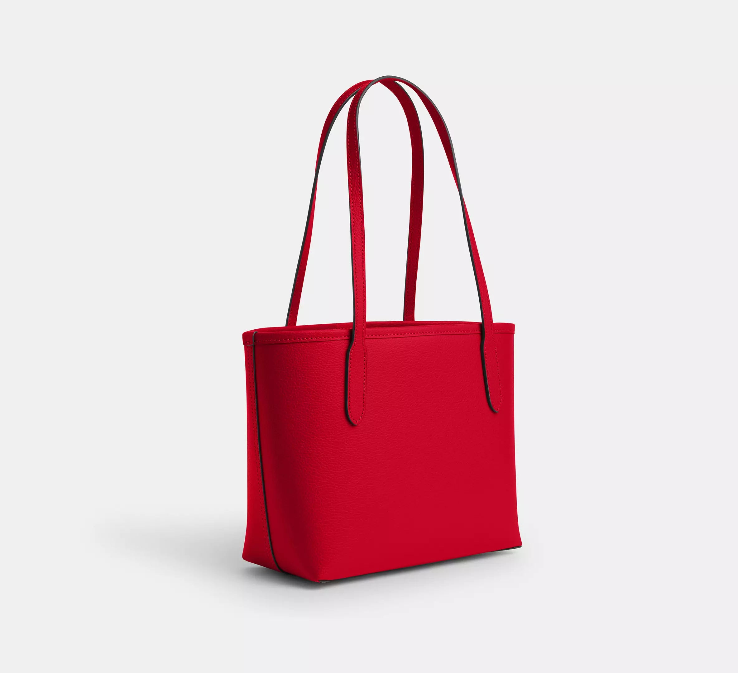 HYPE ELIXIR Coach Small City Tote Bag Bold Red - view 2