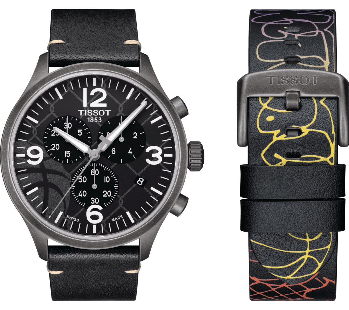 Tissot T-Sport Anthracite Dial Men 45mm