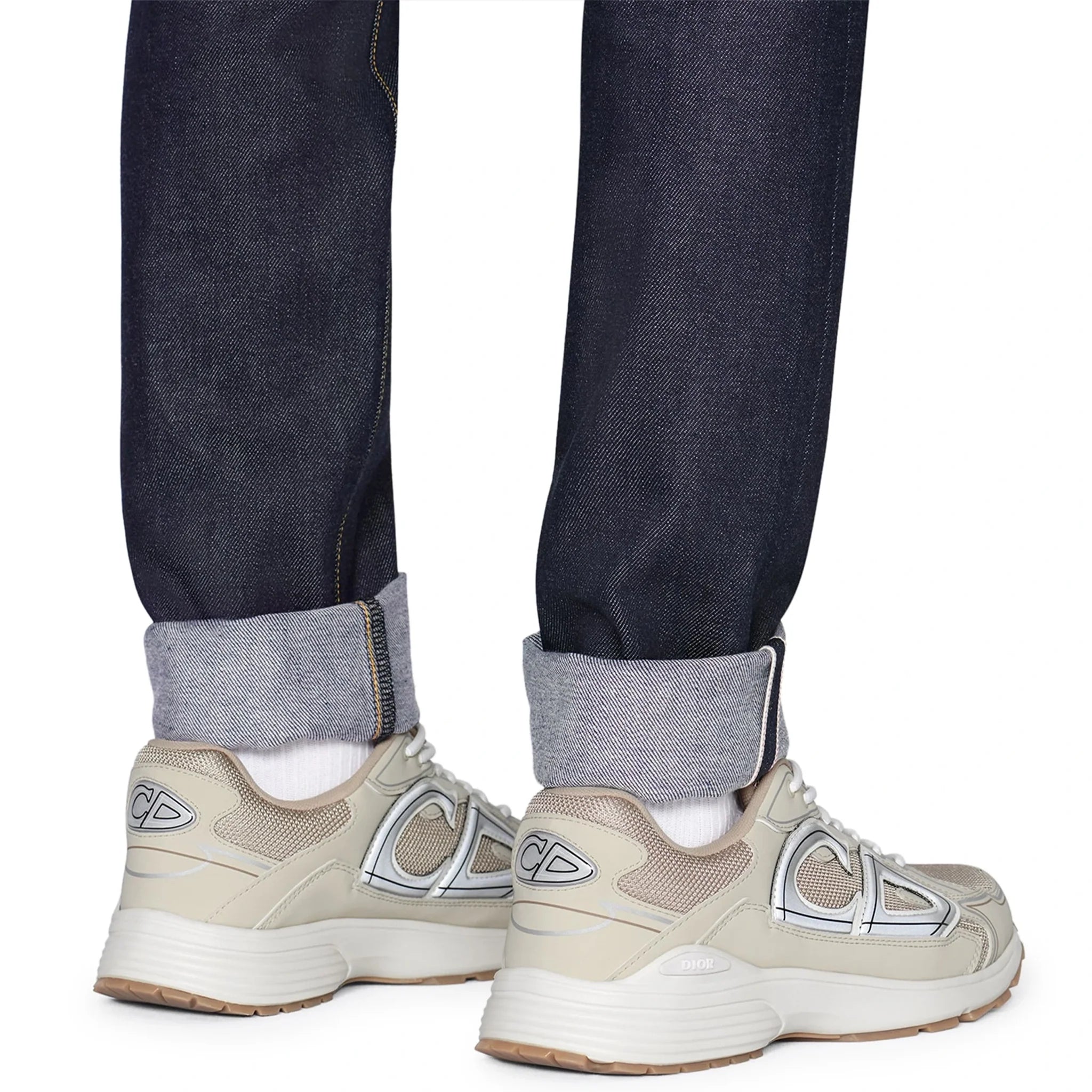 Dior B30 Mesh Cream Trainer – Beige - view 8