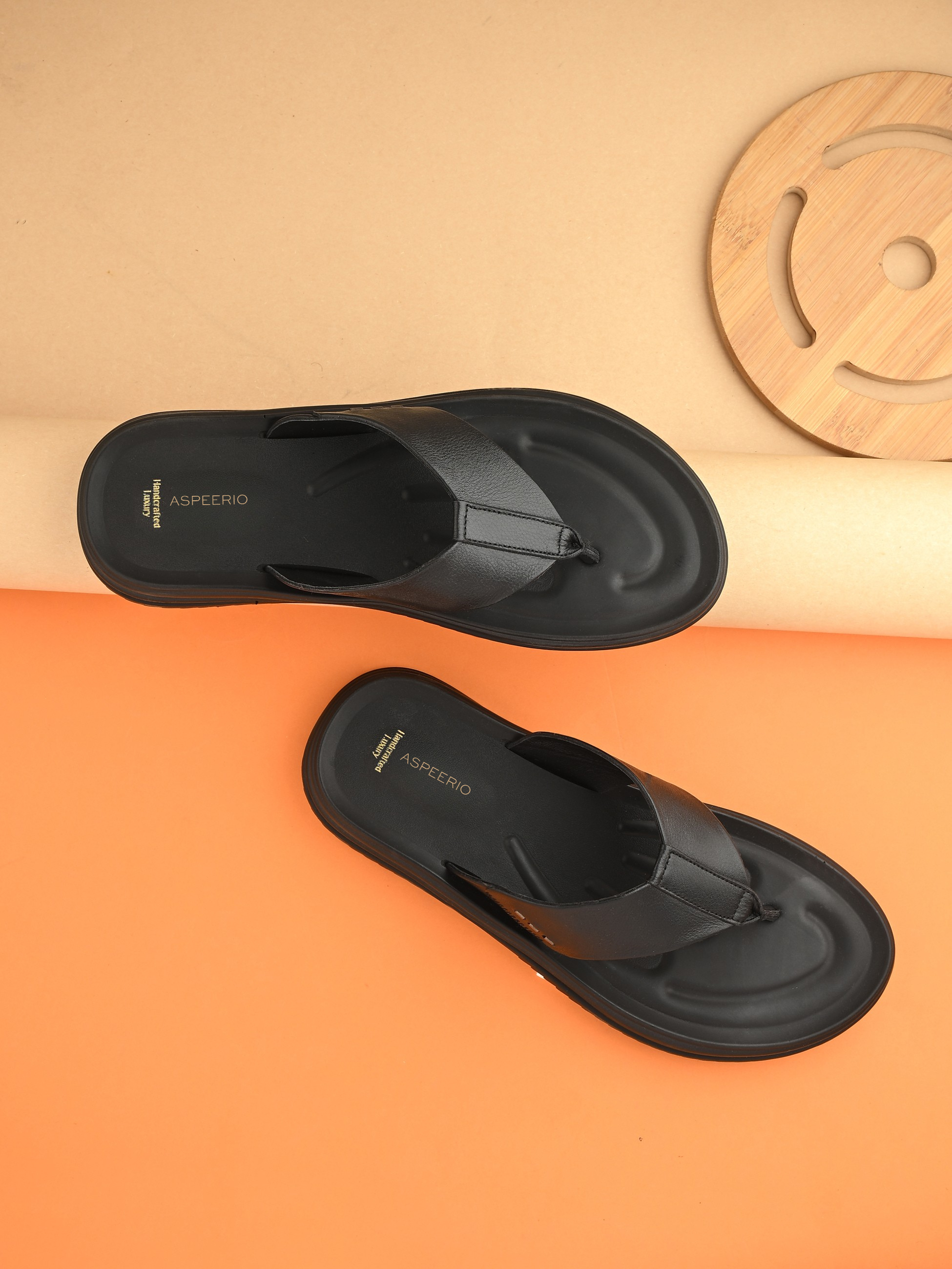Egoss Shoes Comet Leather Slippers by Aspeerio - view 2