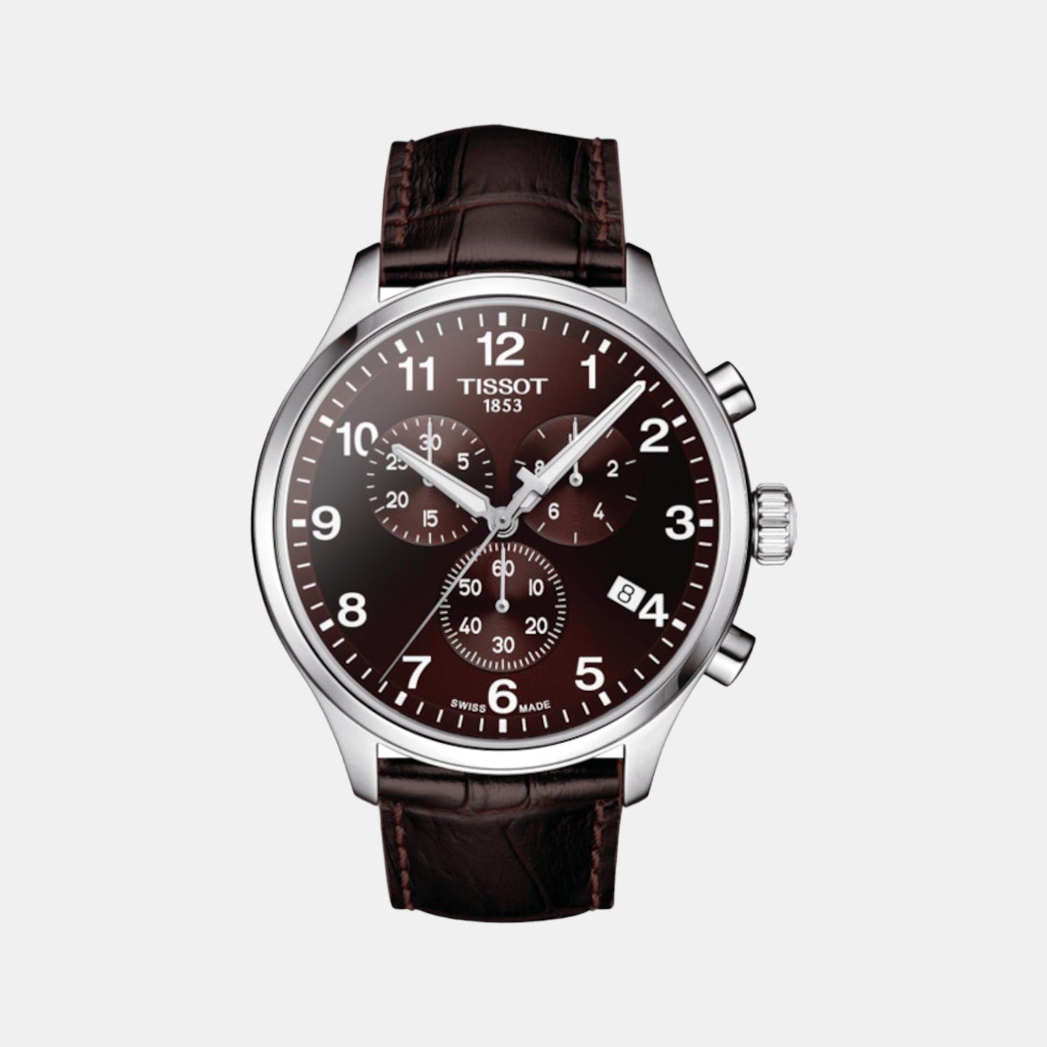 Tissot Chrono Xl Men Leather Watch T1166171629700