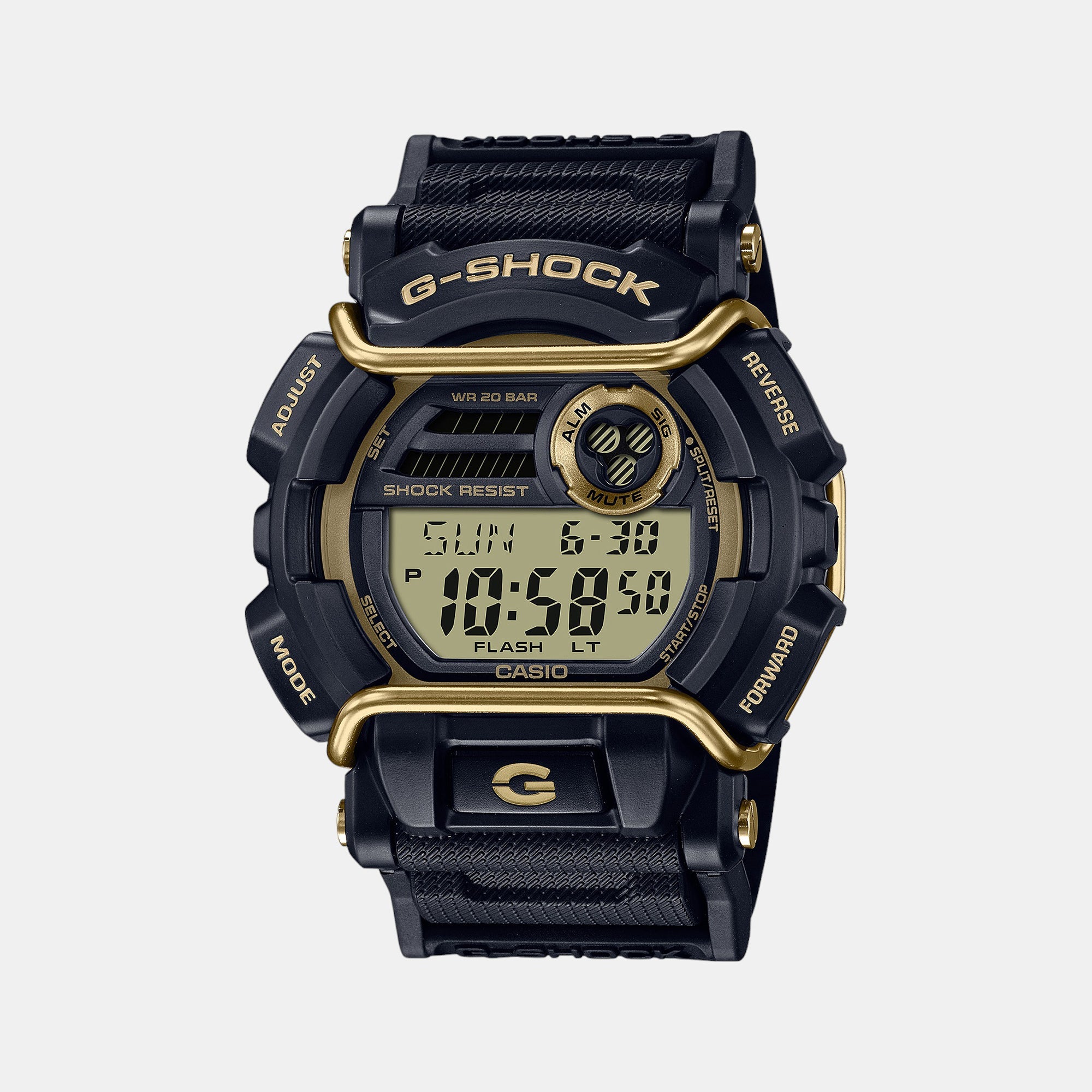 Casio G-Shock Men Quartz Black Dial Digital Resin Watch G1434