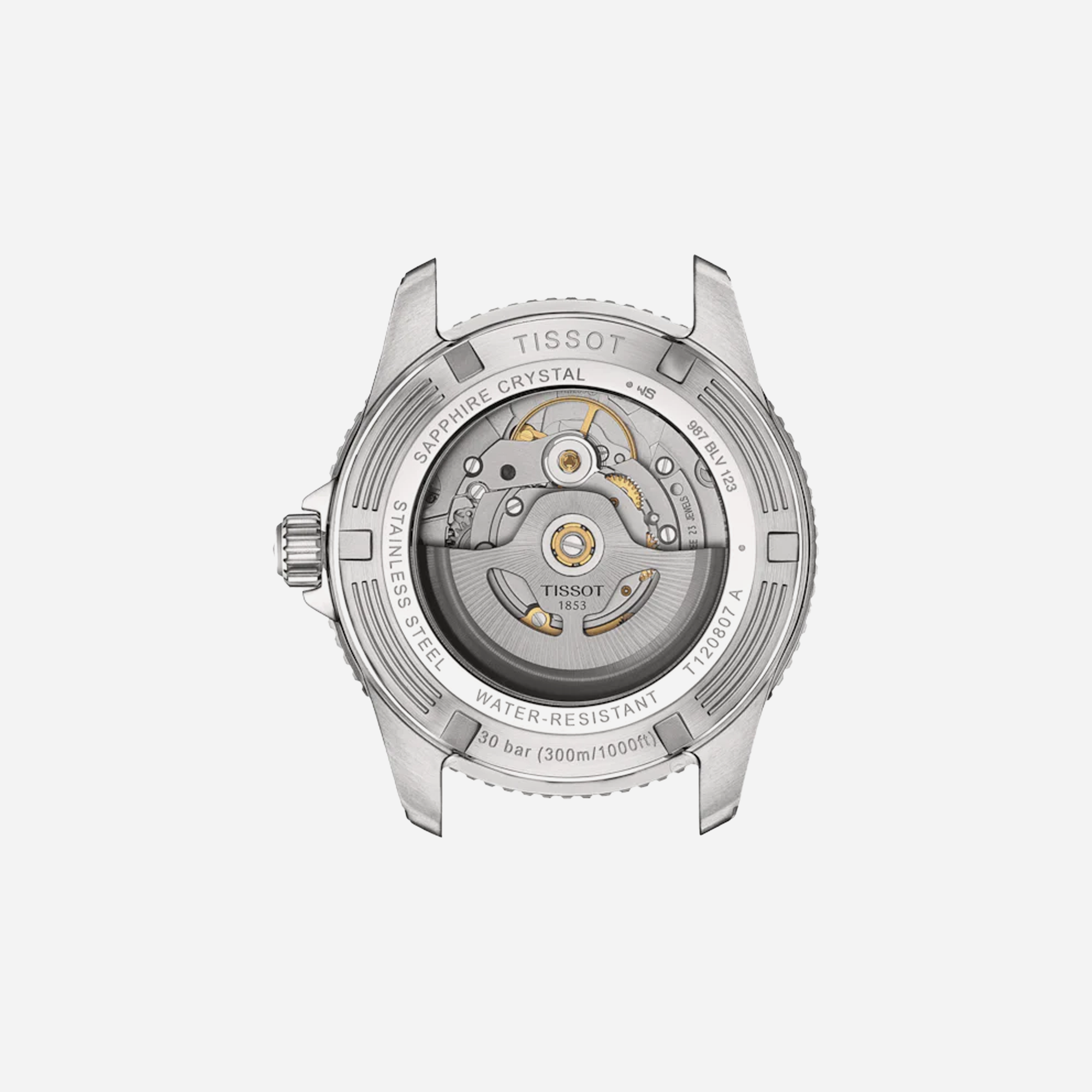 Tissot Seastar 1000 Powermatic 80 Black Dial Two-Tone Rose Gold 40mm - view 2
