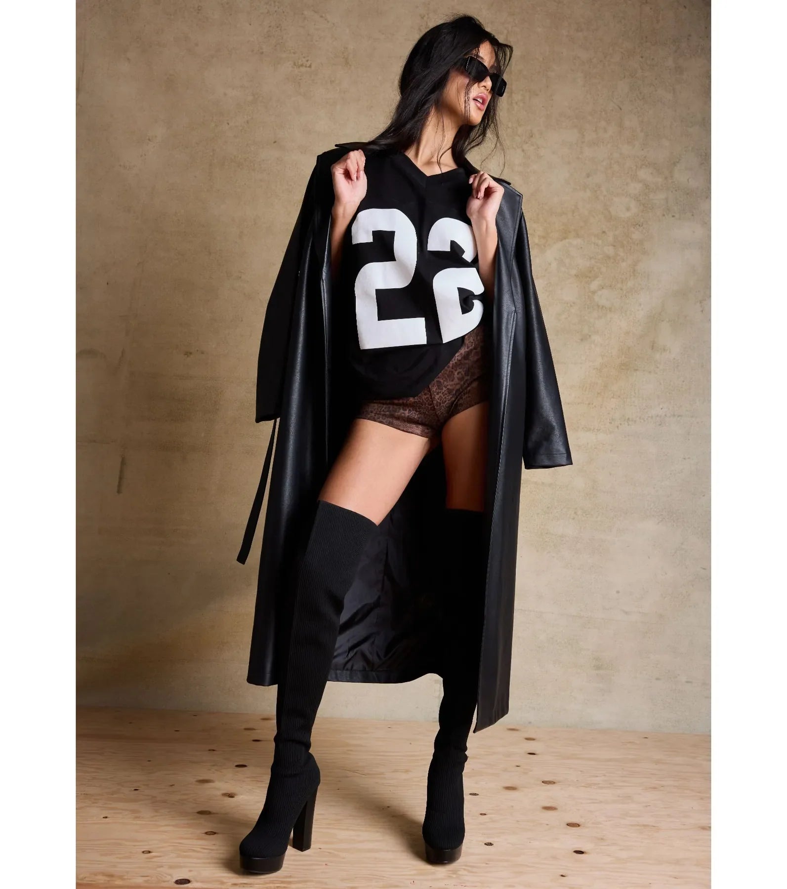 Windsor Slay On Thigh-High Ribbed Knit Platform Boots - view 5