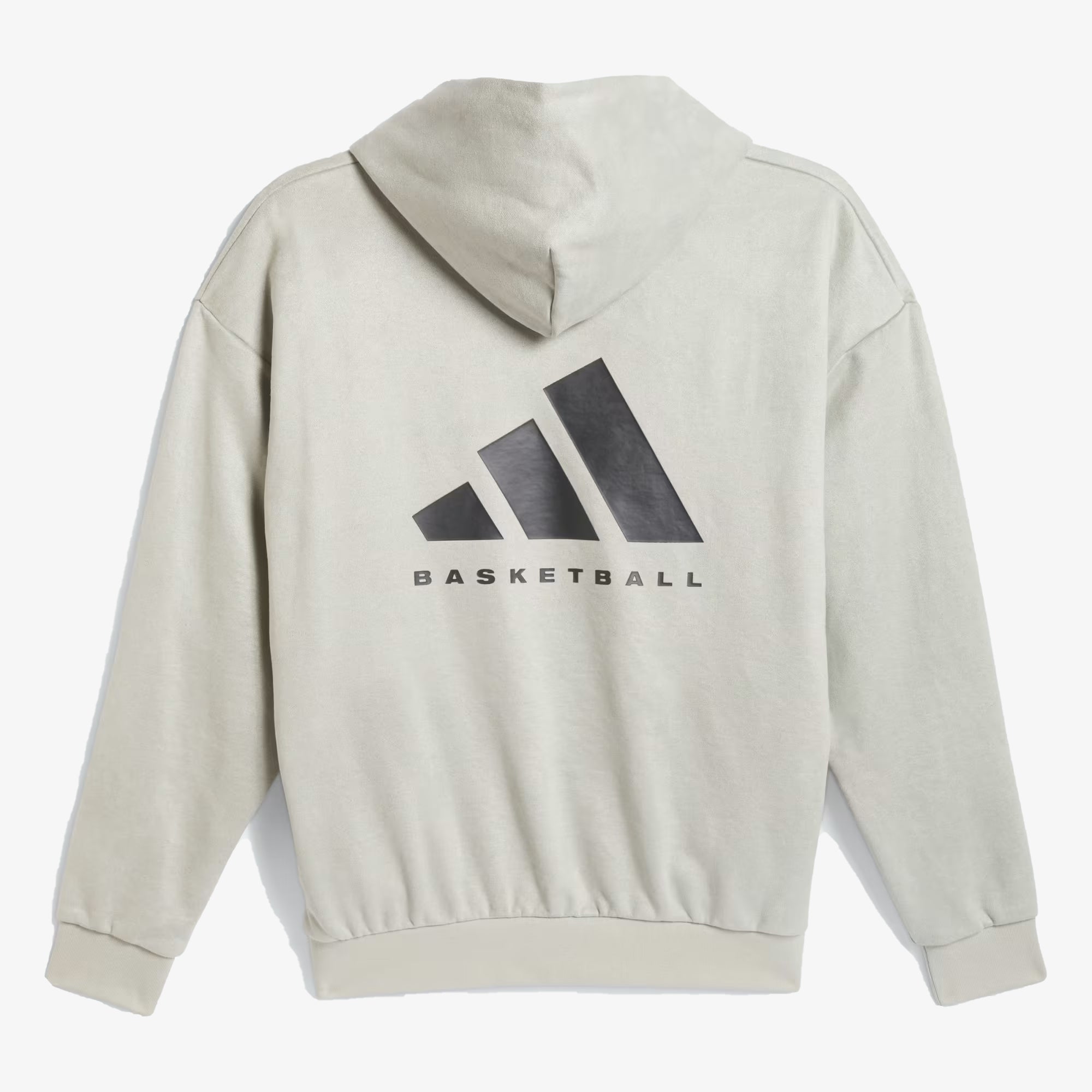 Adidas Originals | BASKETBALL SUEDED HOODIE { SESAME