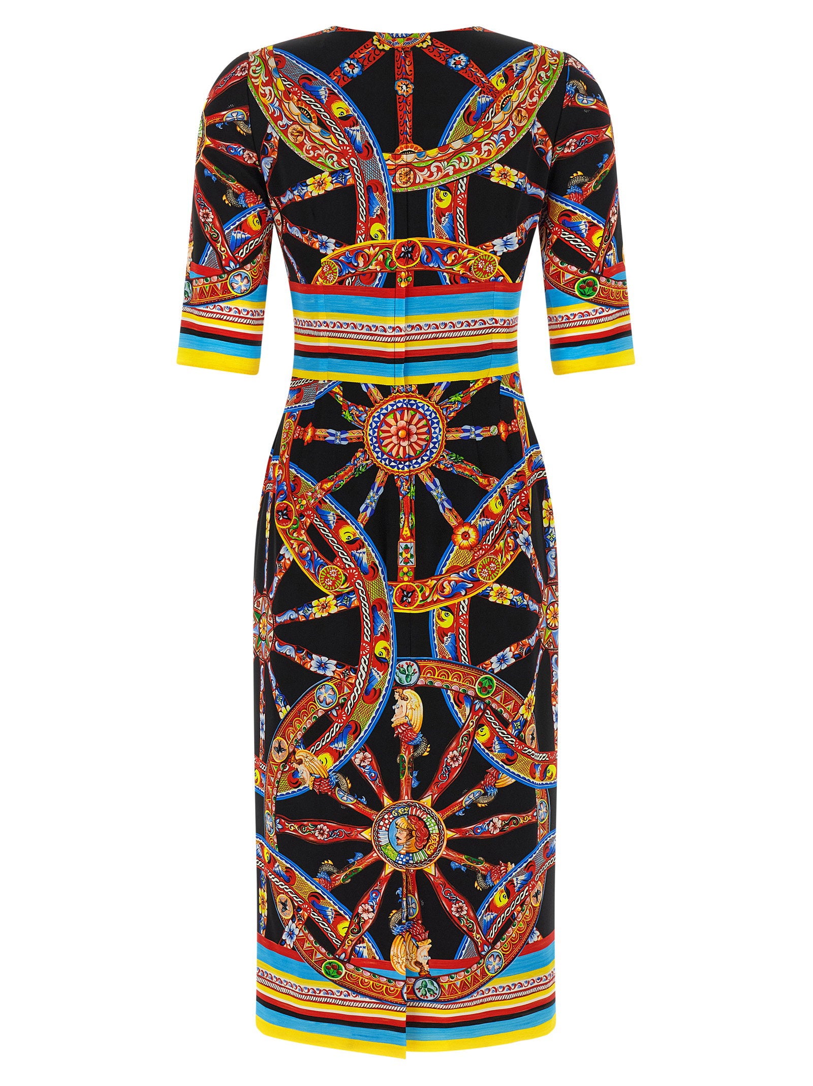 Dolce & Gabbana Carretto Dress – 92% silk, 8% elastane - view 2