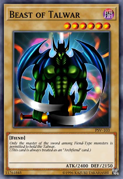 Yu-Gi-Oh! Beast of Talwar - PSV-103 - Ultra Rare - 1st Edition
