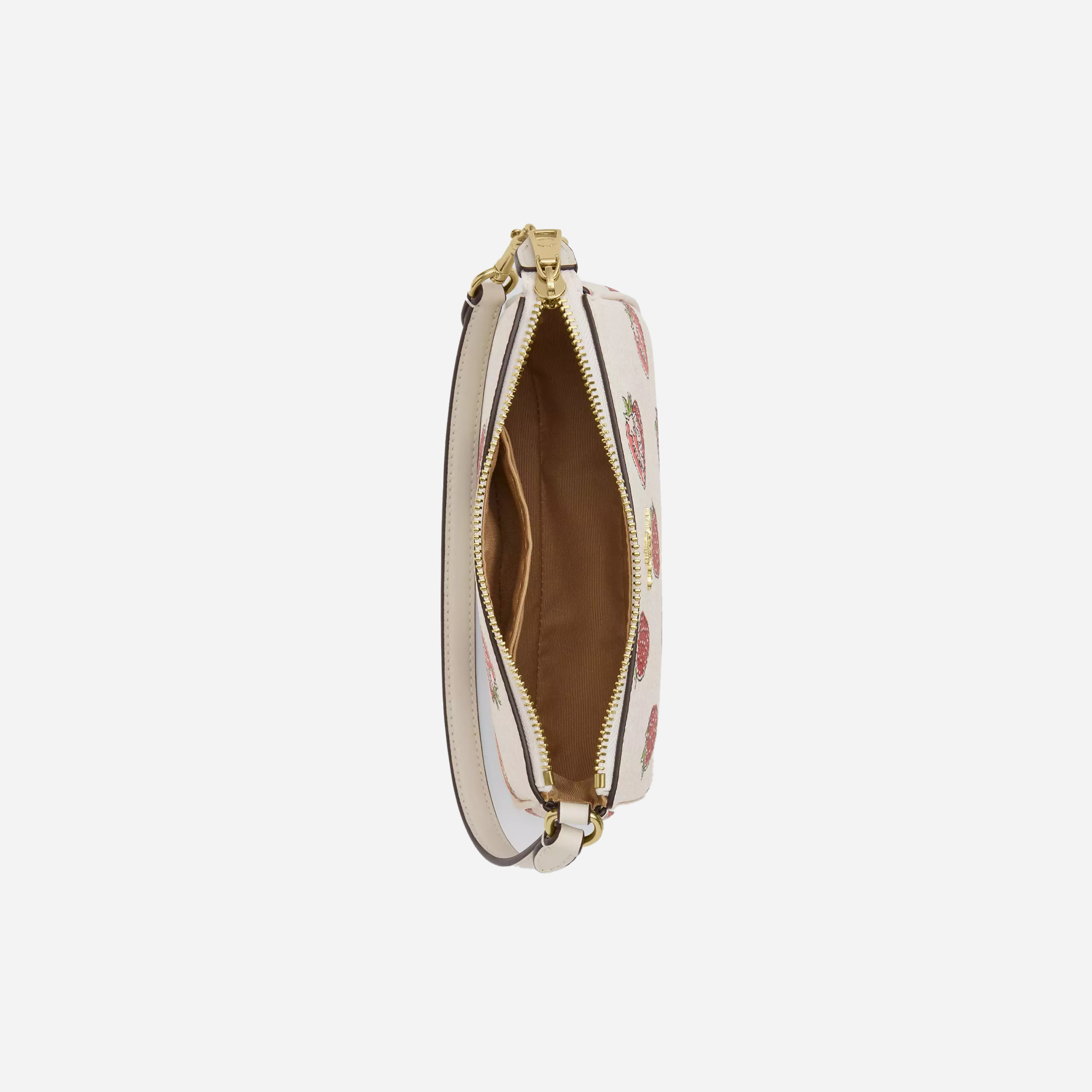 COACH Nolita 19 With Strawberry Print Gold/Chalk Multi - view 3