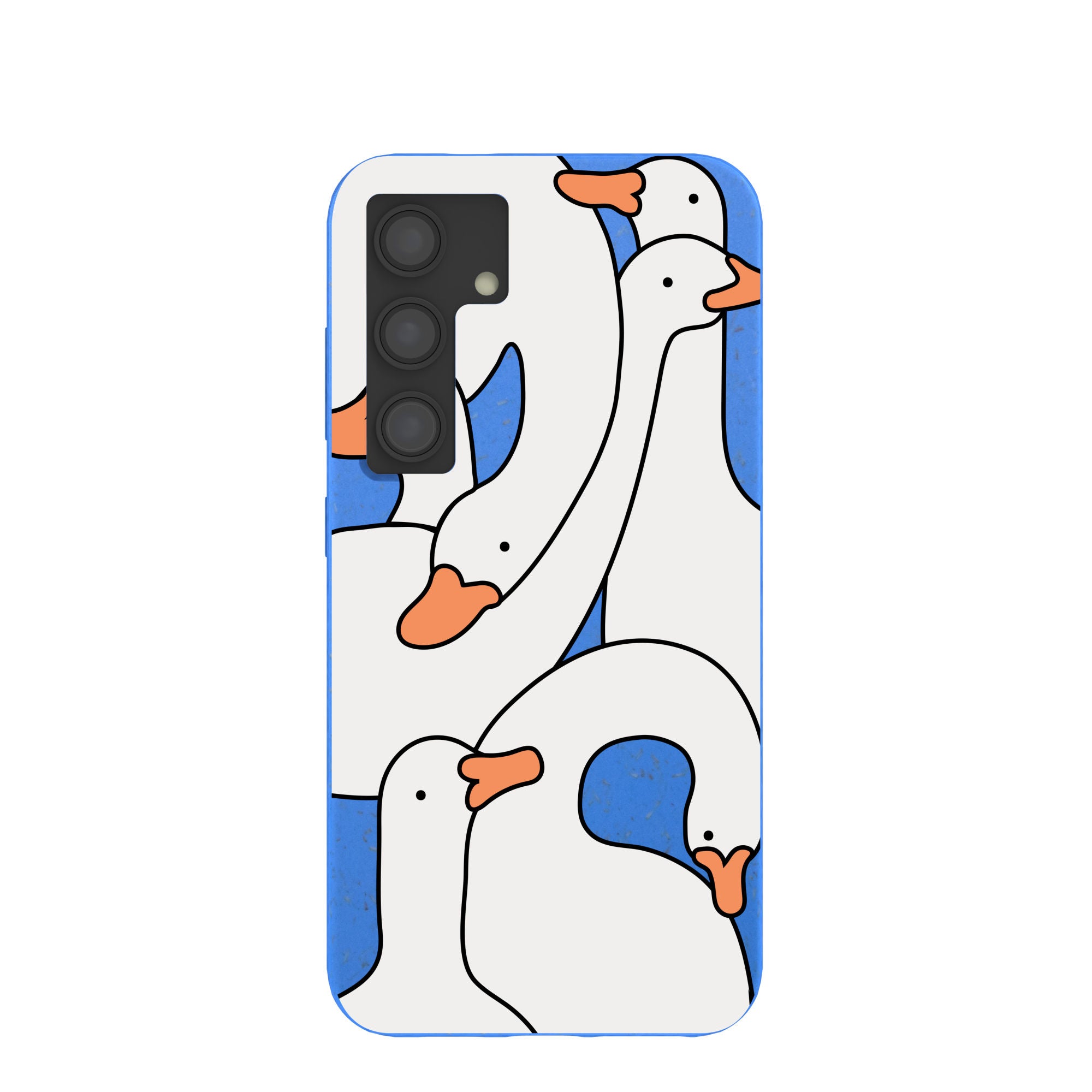 BlackTree Electric Blue Silly Goose Samsung Galaxy S24 Case