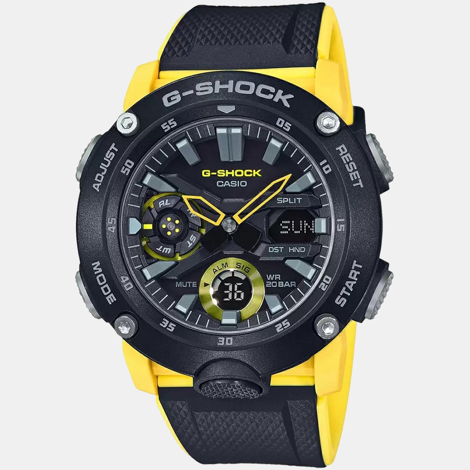 Casio G-Shock Men Quartz Black Dial Analog-Digital Resin Watch G943 - view 2
