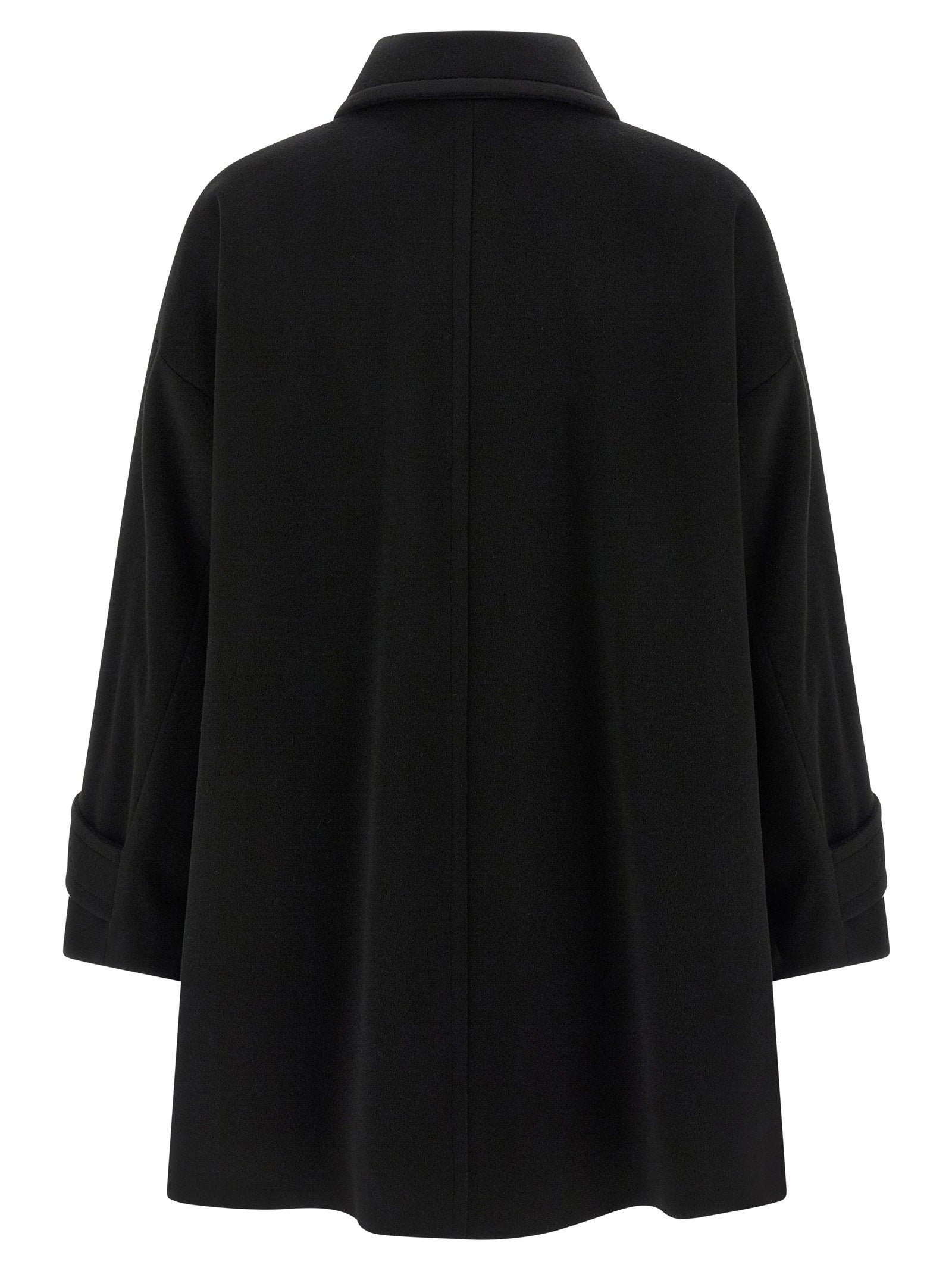 Alberto Biani Double-breasted Caban – 100% virgin wool - view 2