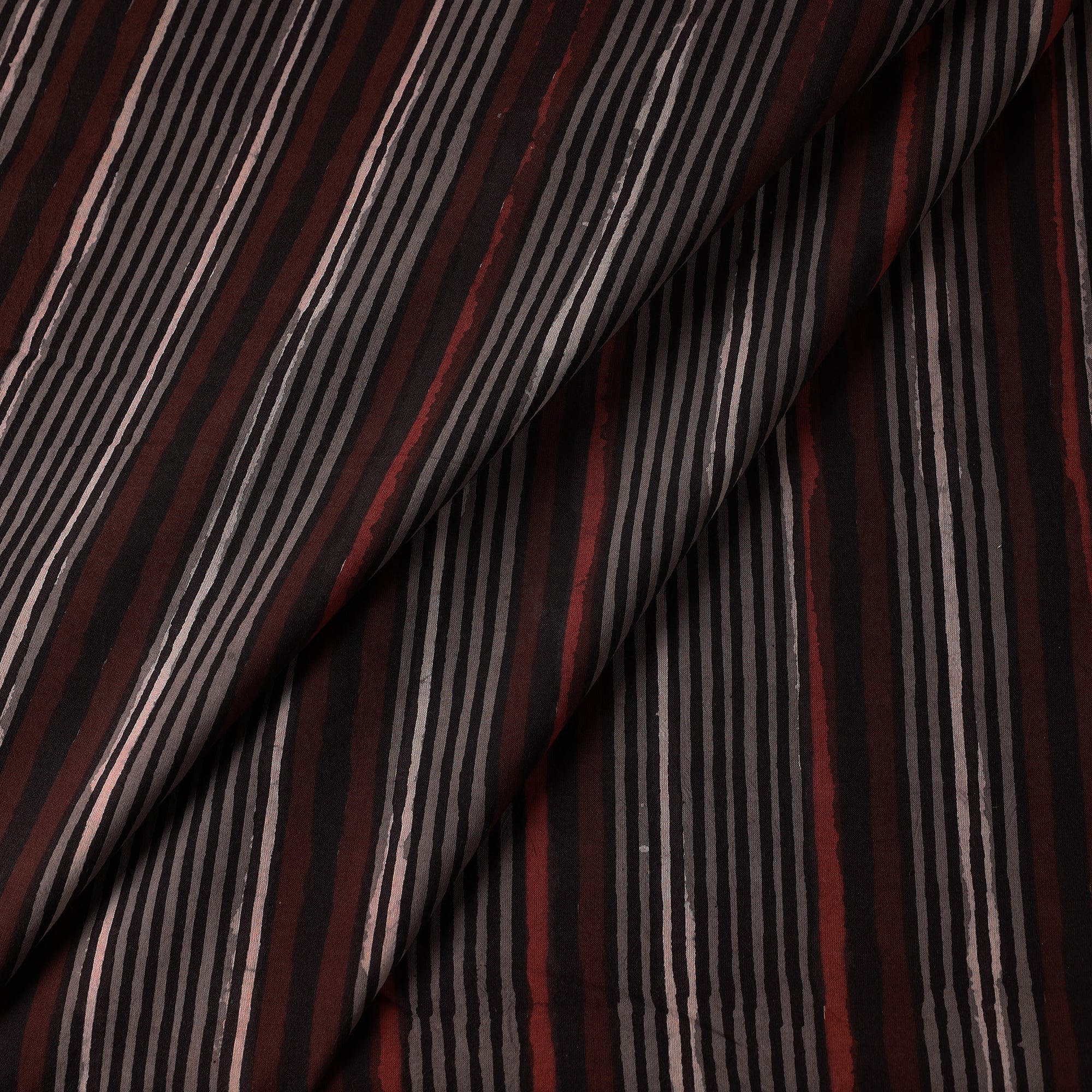HAVELI CHRONICLES Brown - Jahota Block Printed Cotton Fabric - view 2