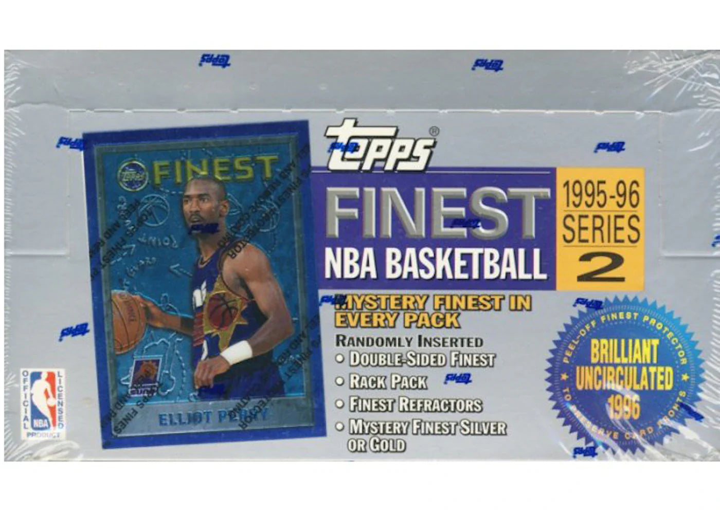 1995-96 Topps Finest Series 2 Basketball Hobby Box
