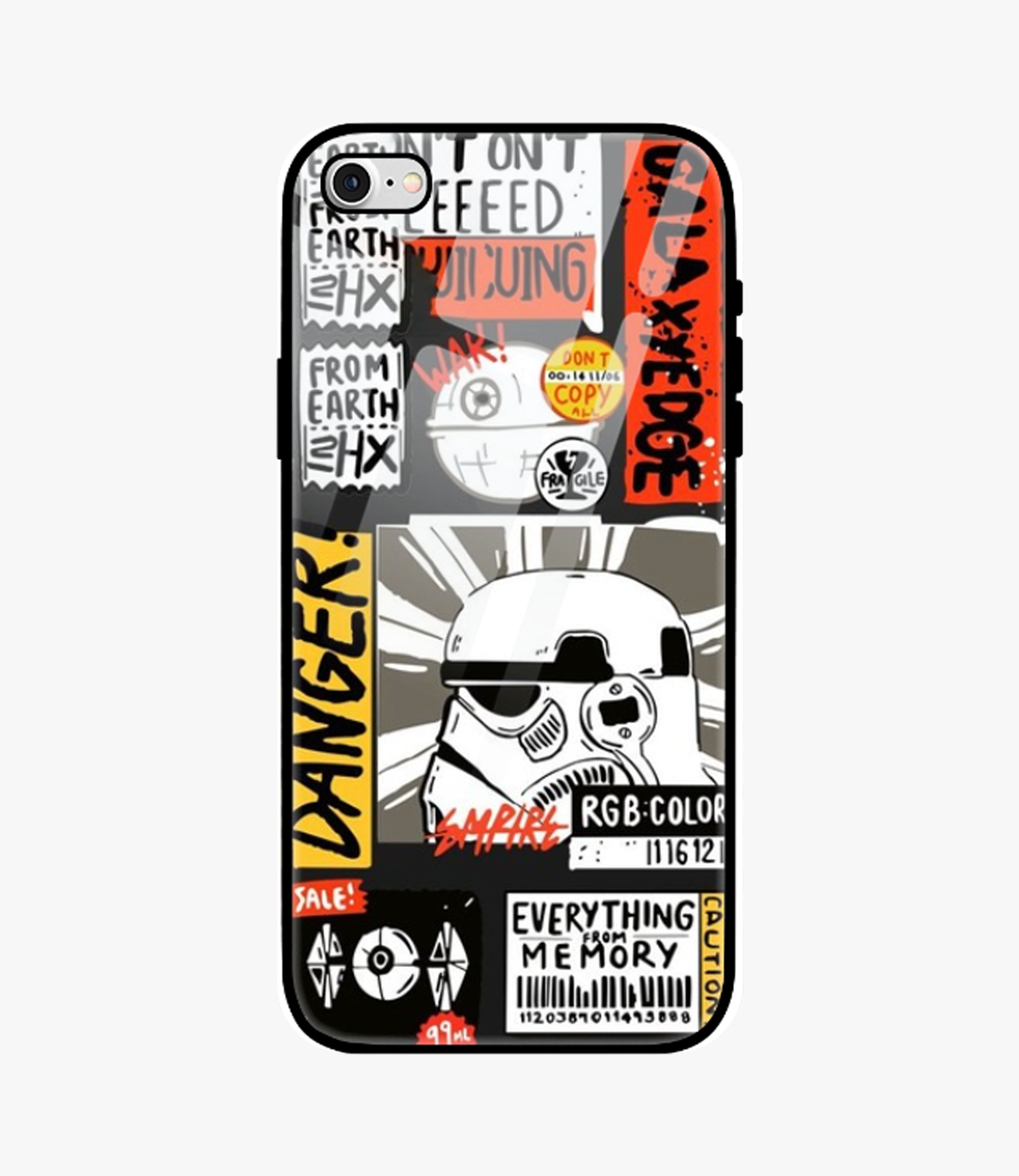 The Case Company Darth Vader Glass Case for iPhone 7
