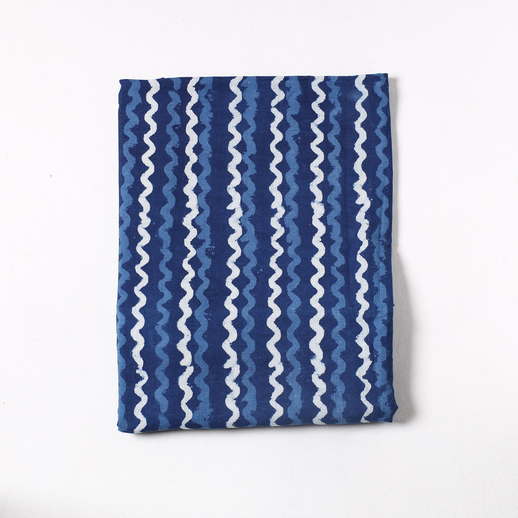 BINDAAS UNLIMITED Bindaas Block Printed Cotton Precut Fabric (2 meter) 18