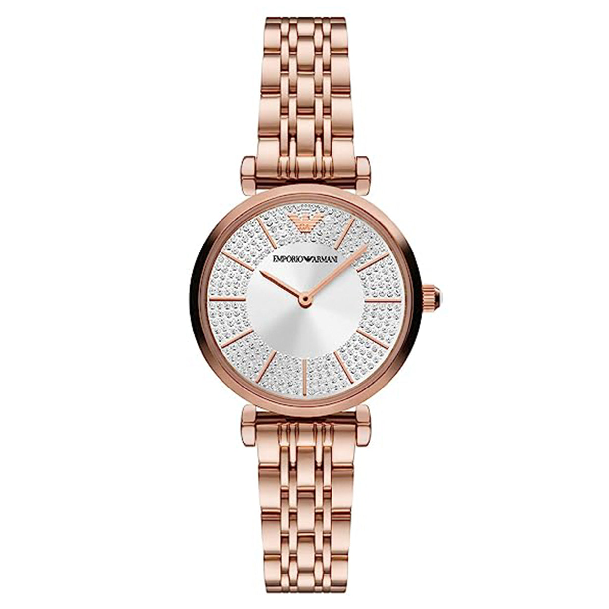 Emporio Armani Gianni T-Bar Silver Dial Women 32mm - view 4