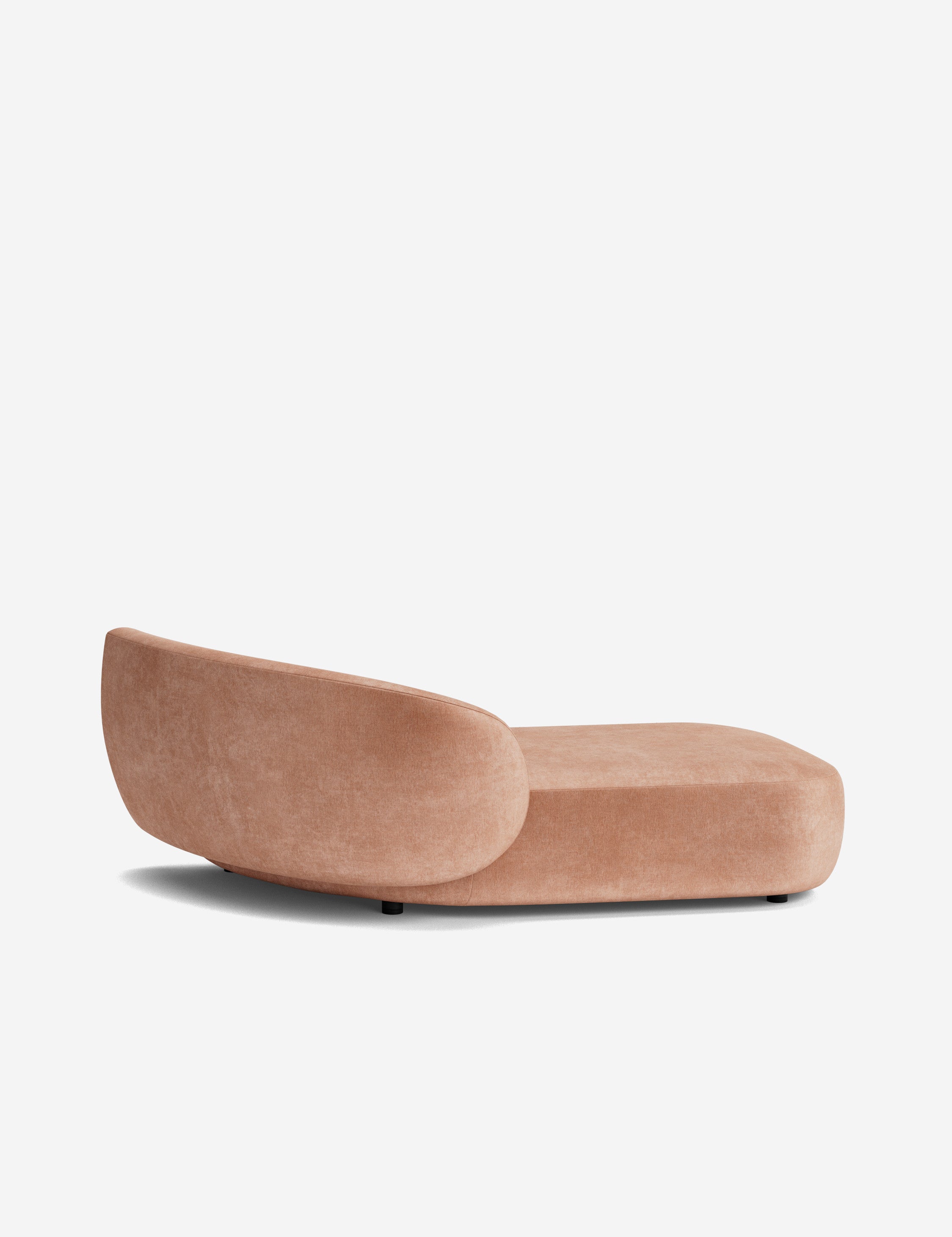 Lulu and Georgia Claret Modular Left Chaise - view 73