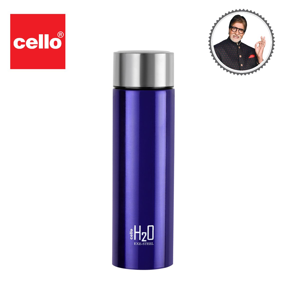 Cello H2O Stainless Steel Water Bottle, 1000ml - view 47