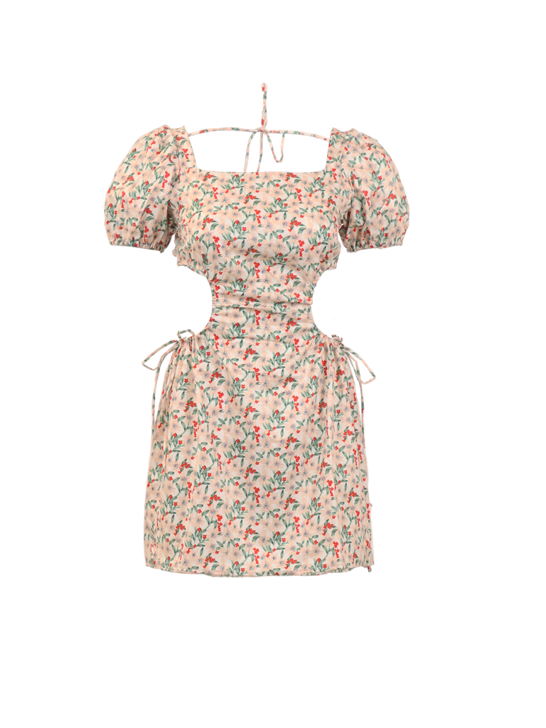 Printed Fit & Flare dress - view 5