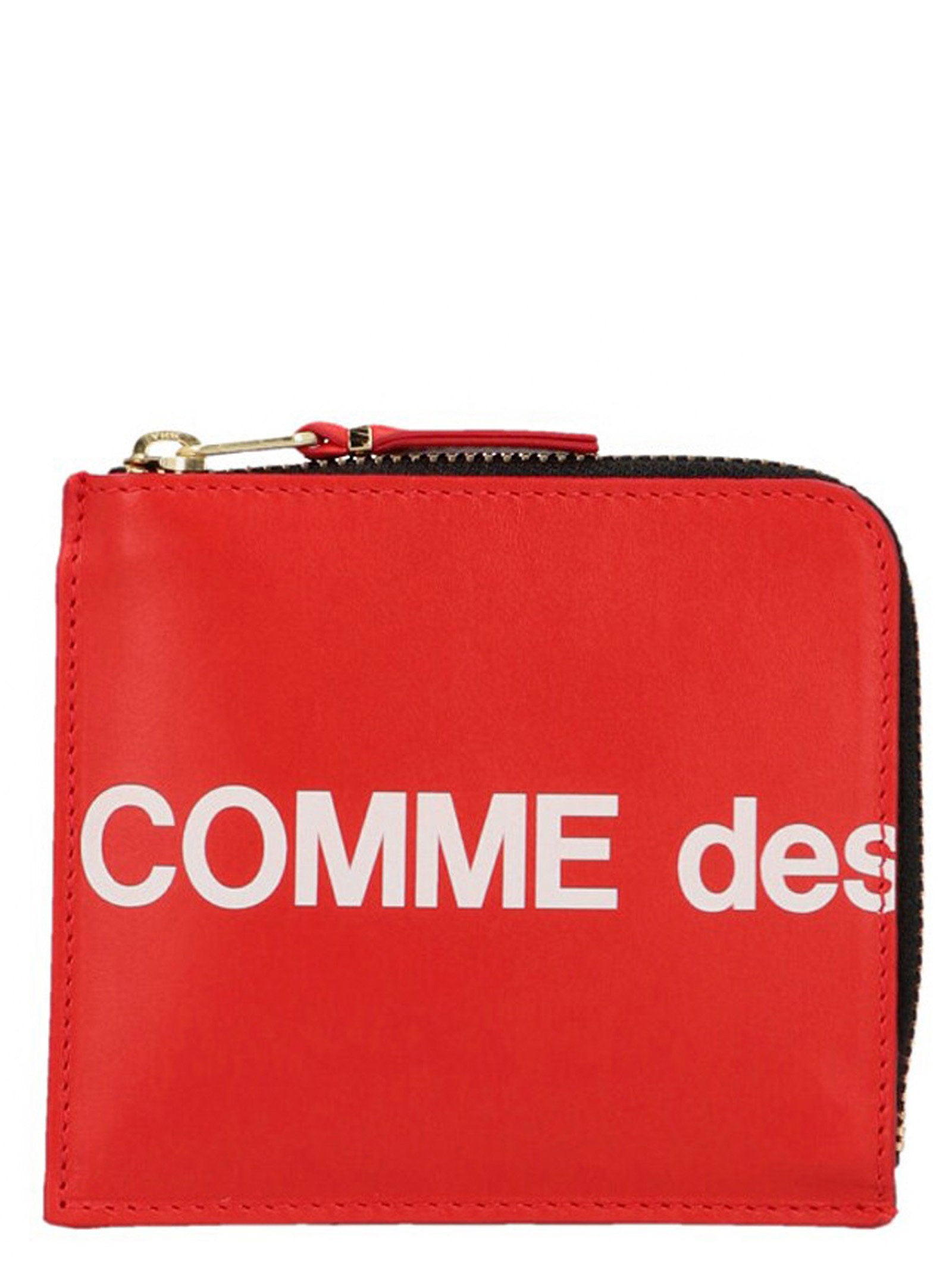 Comme Des Garcons Wallet Huge Logo Wallet – 100% cow leather