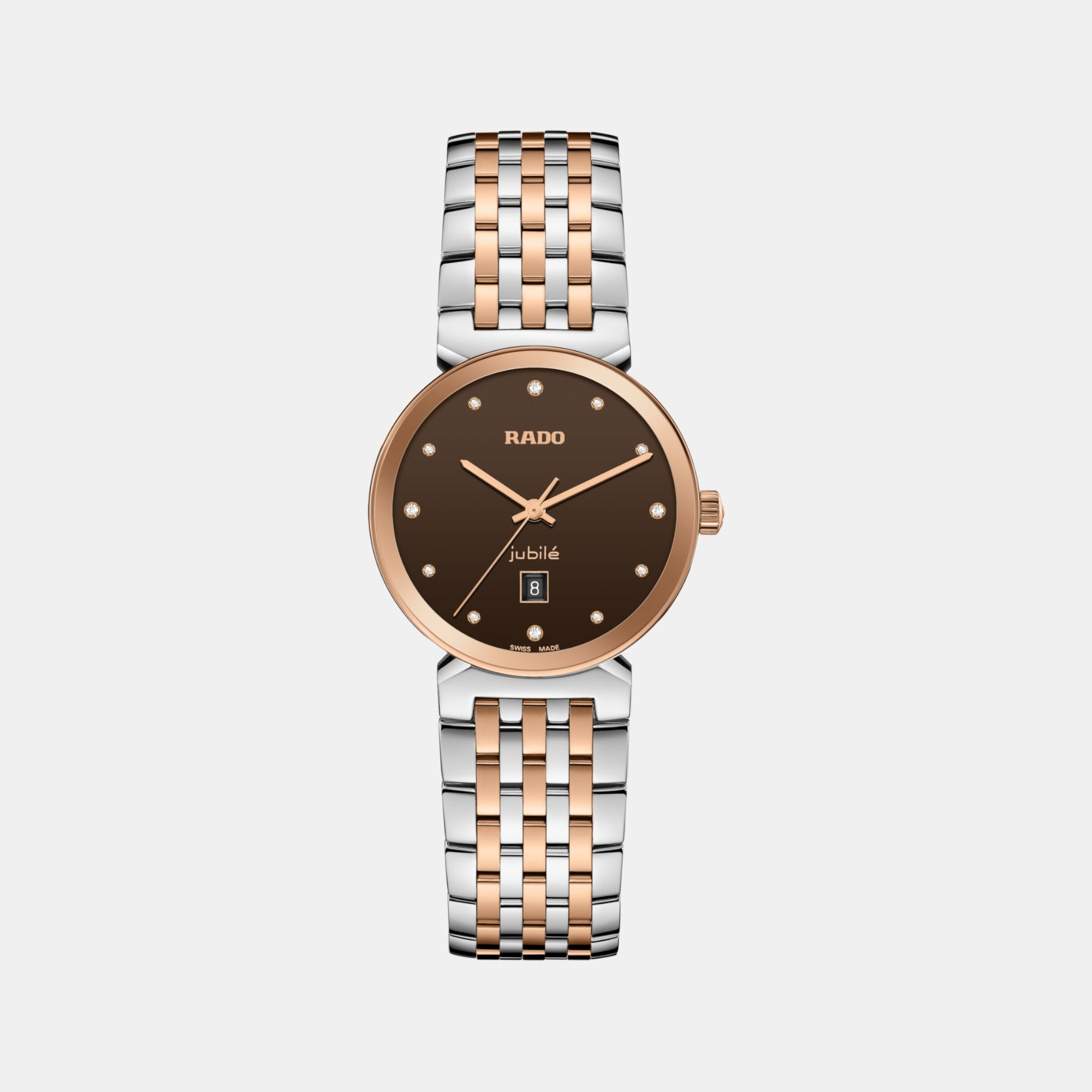 Rado Florence Women Quartz Brown Dial Analog Stainless Steel Watch R48913763