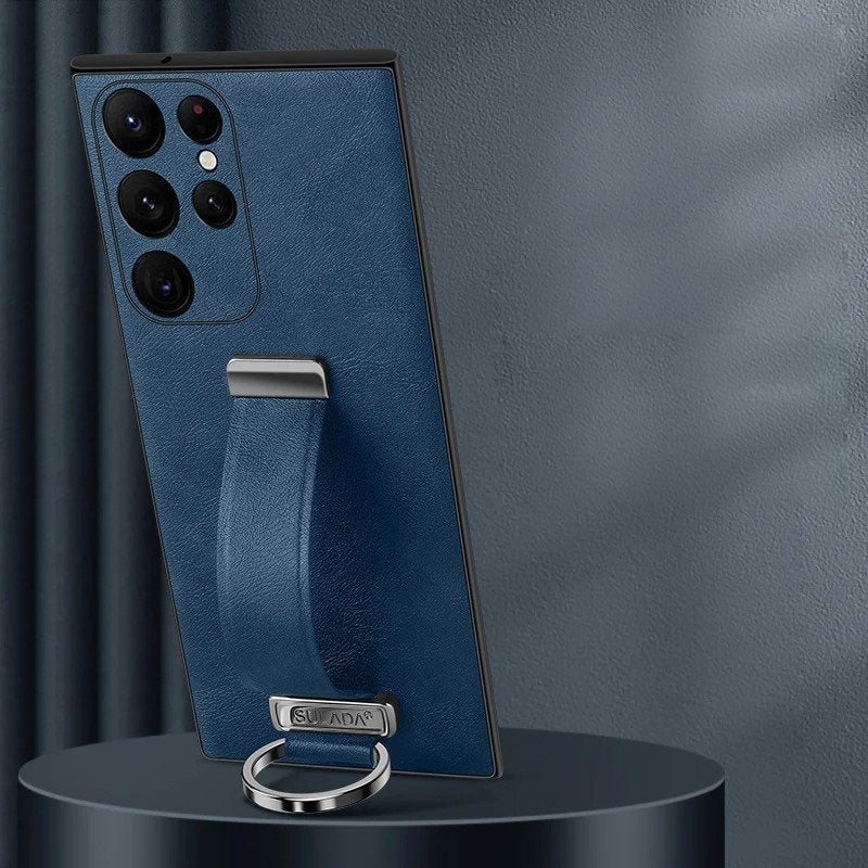 Million Cases Wristband Leather Shockproof Business Case - Samsung - view 2