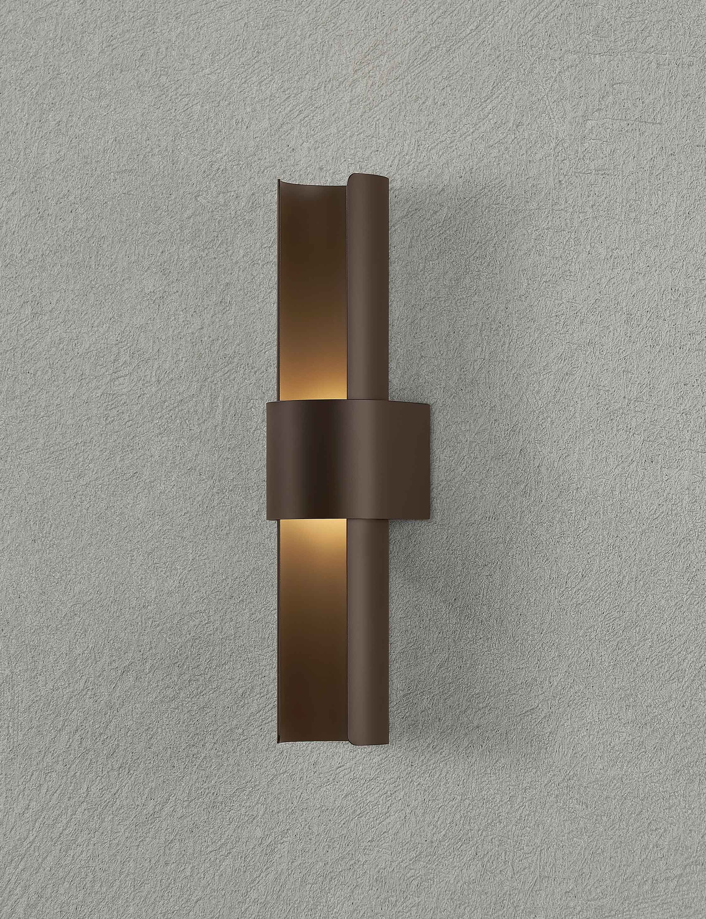 Lulu and Georgia Shashi Outdoor Sconce – Bronze - view 3