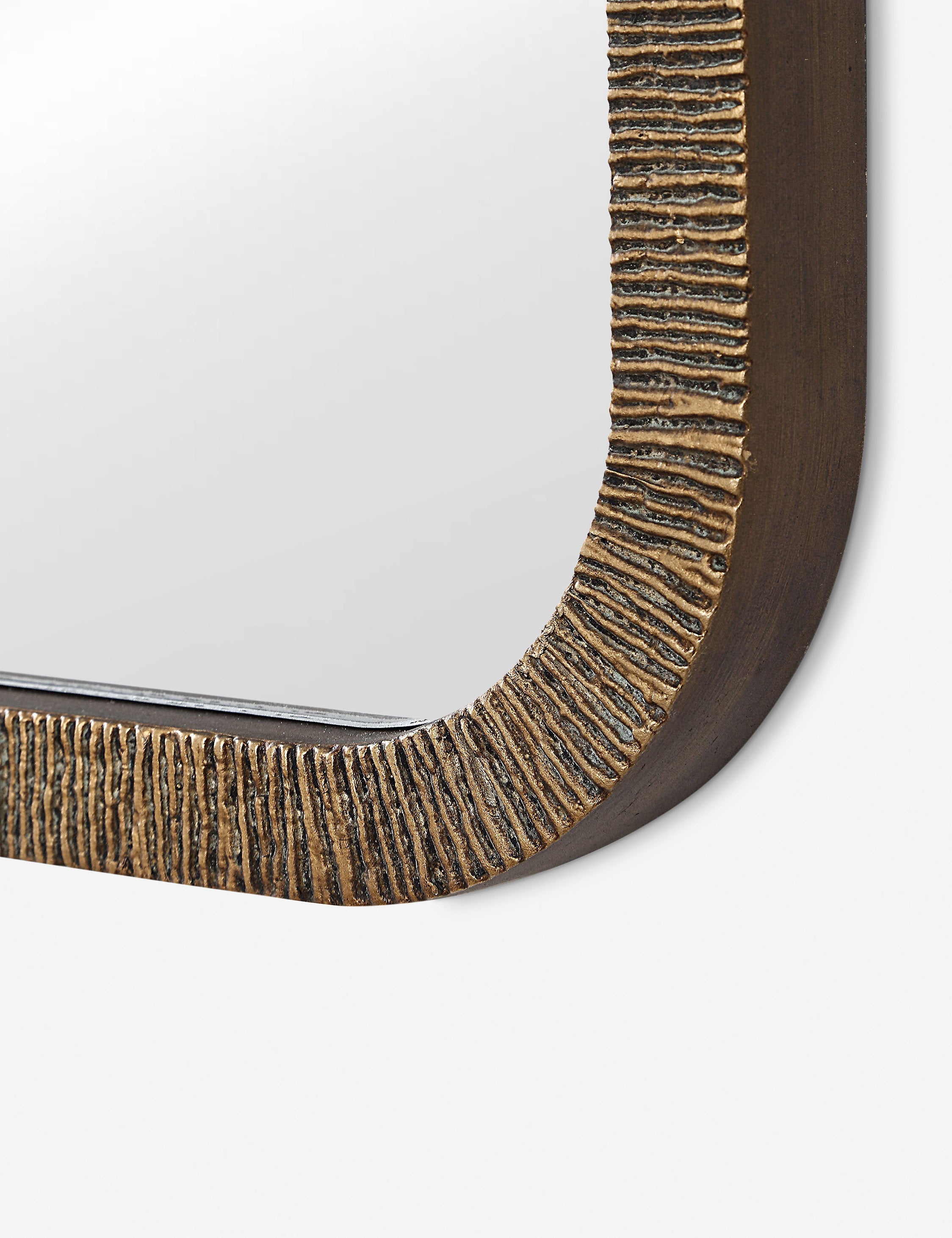 Lulu and Georgia Emley Mirror – Brass - view 4