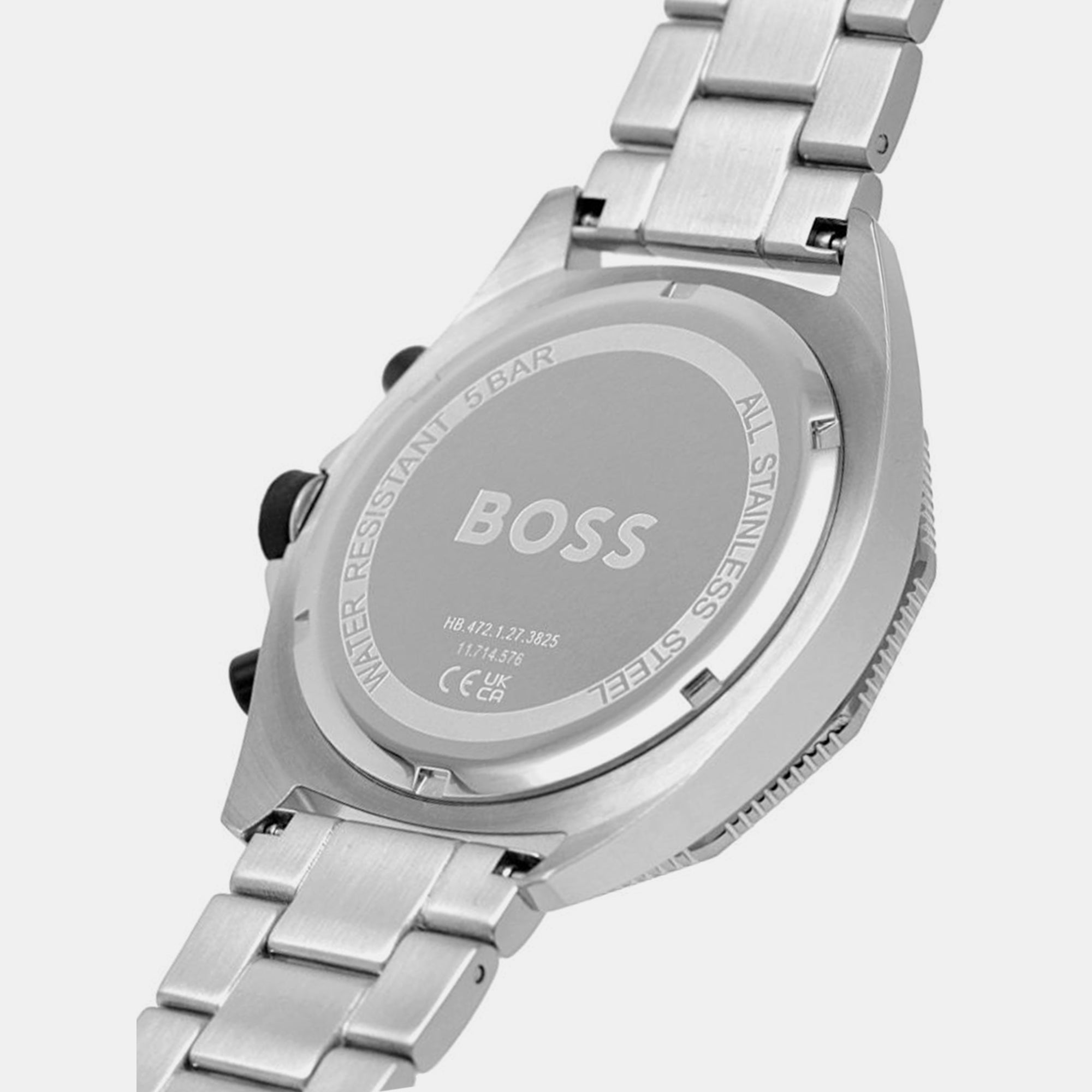 Boss Energy Men Quartz Black Dial Chronograph Stainless Steel Watch 1513971 - view 6