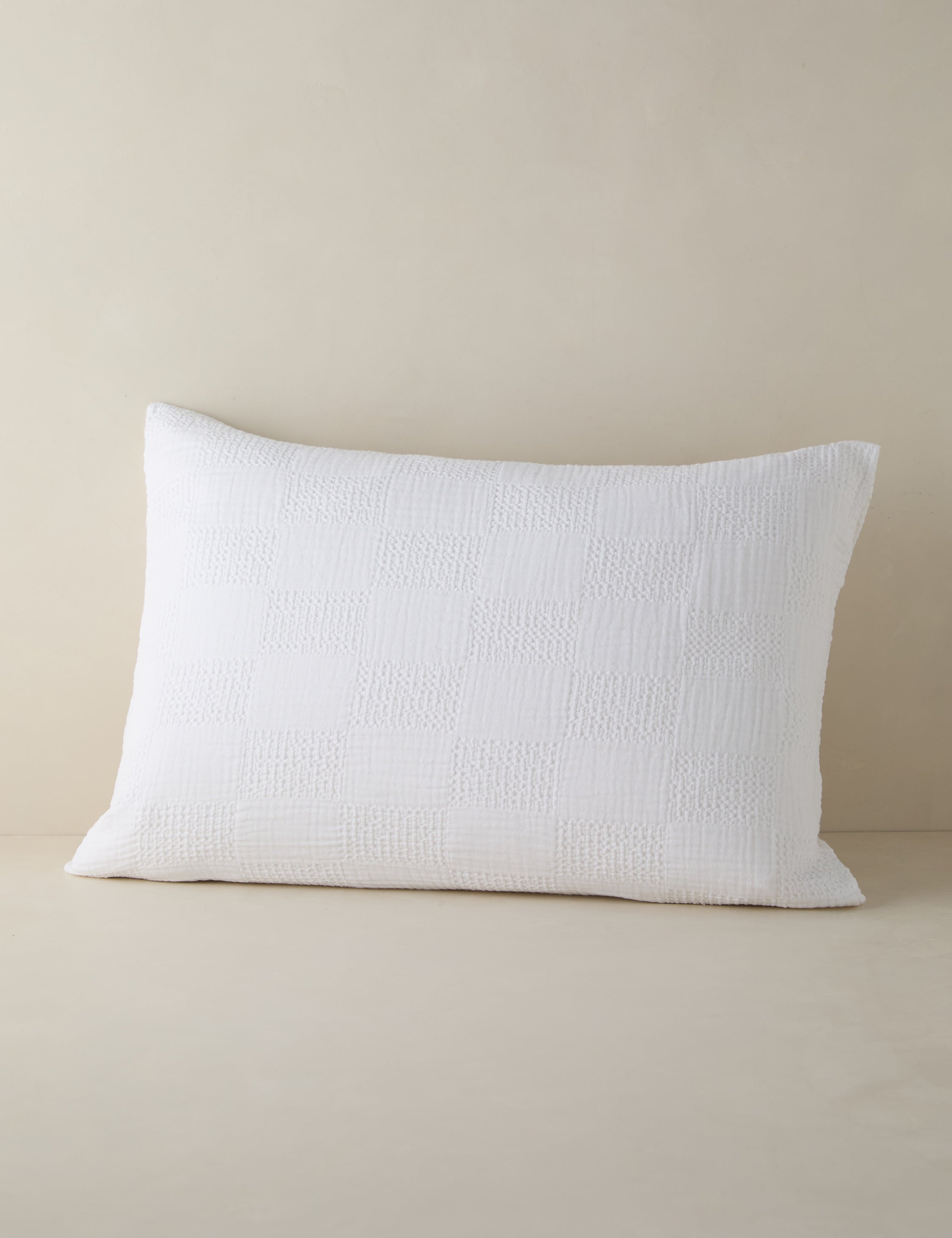 Lulu and Georgia Kingsley Textured Cotton Sham