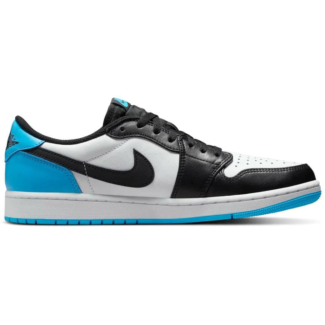 HYPE ELIXIR Air Jordan 1 Retro Low OG Black Dark Powder Blue