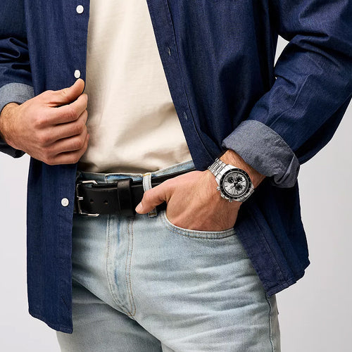 Fossil Autocross Silver Dial Men 42mm FS6124 - view 2
