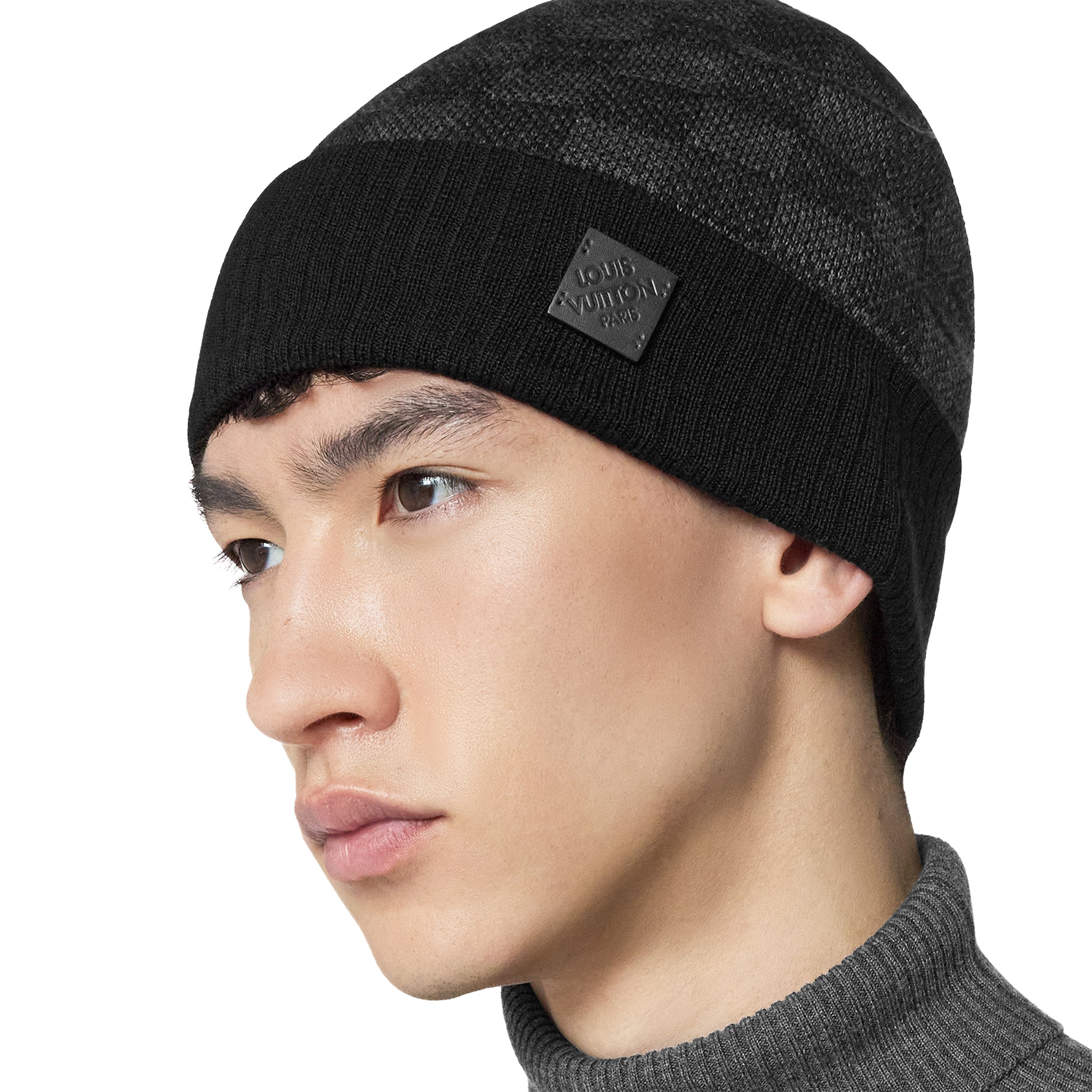 Louis Vuitton Néo Petit Damier Anthracite Beanie & Scarf - view 4