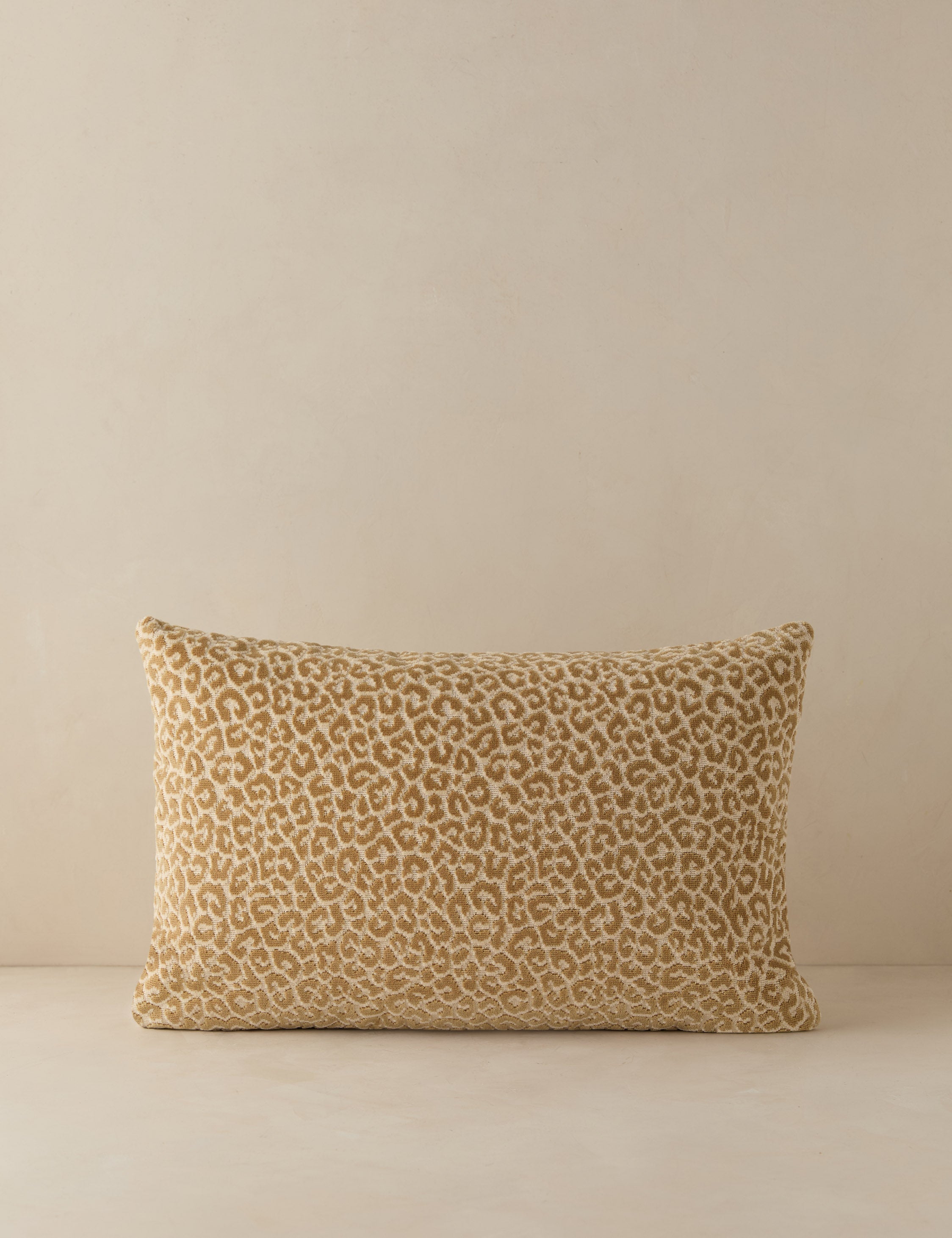 Lulu and Georgia Panthera Velvet Lumbar Pillow by Scalamandre - view 2