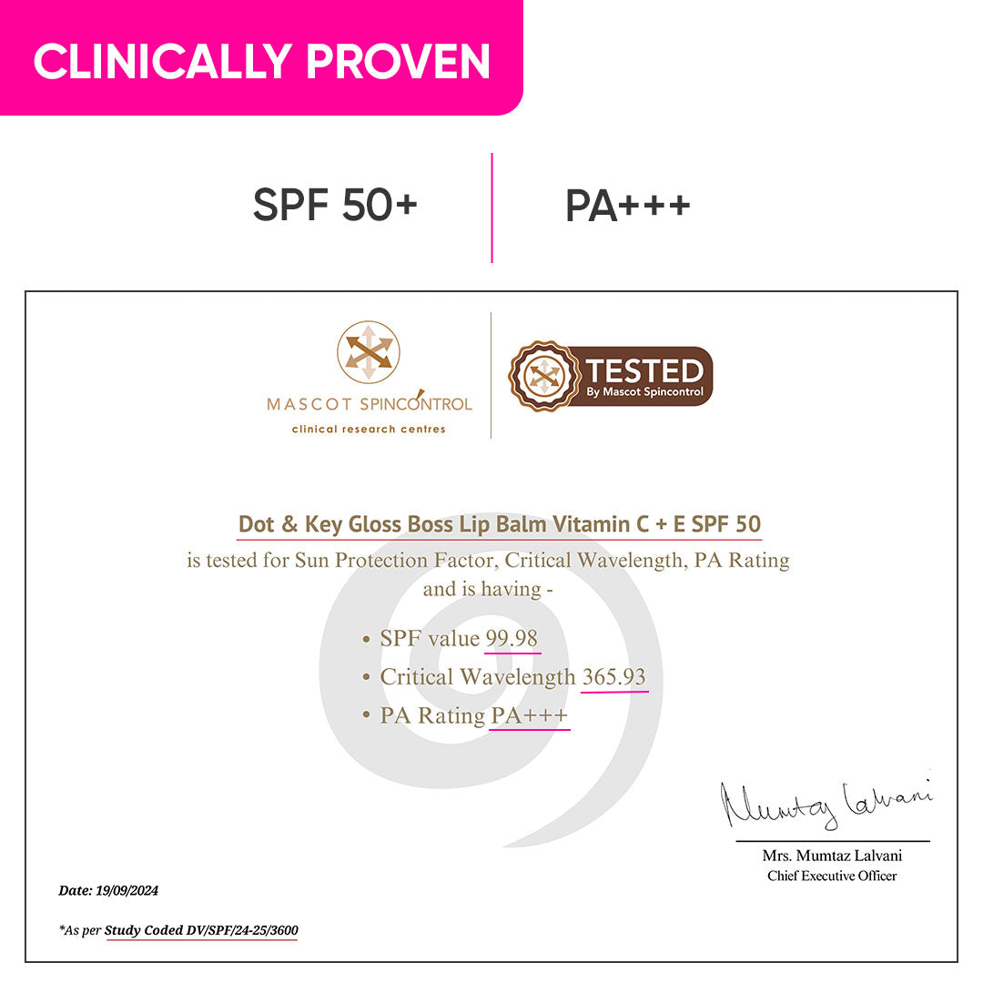 Dot & Key Vitamin C + E Lip Balm with SPF 50+ - view 30