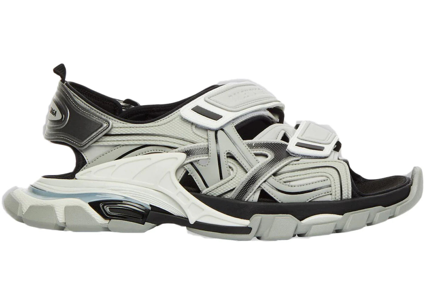 Balenciaga Track Sandal Grey Black
