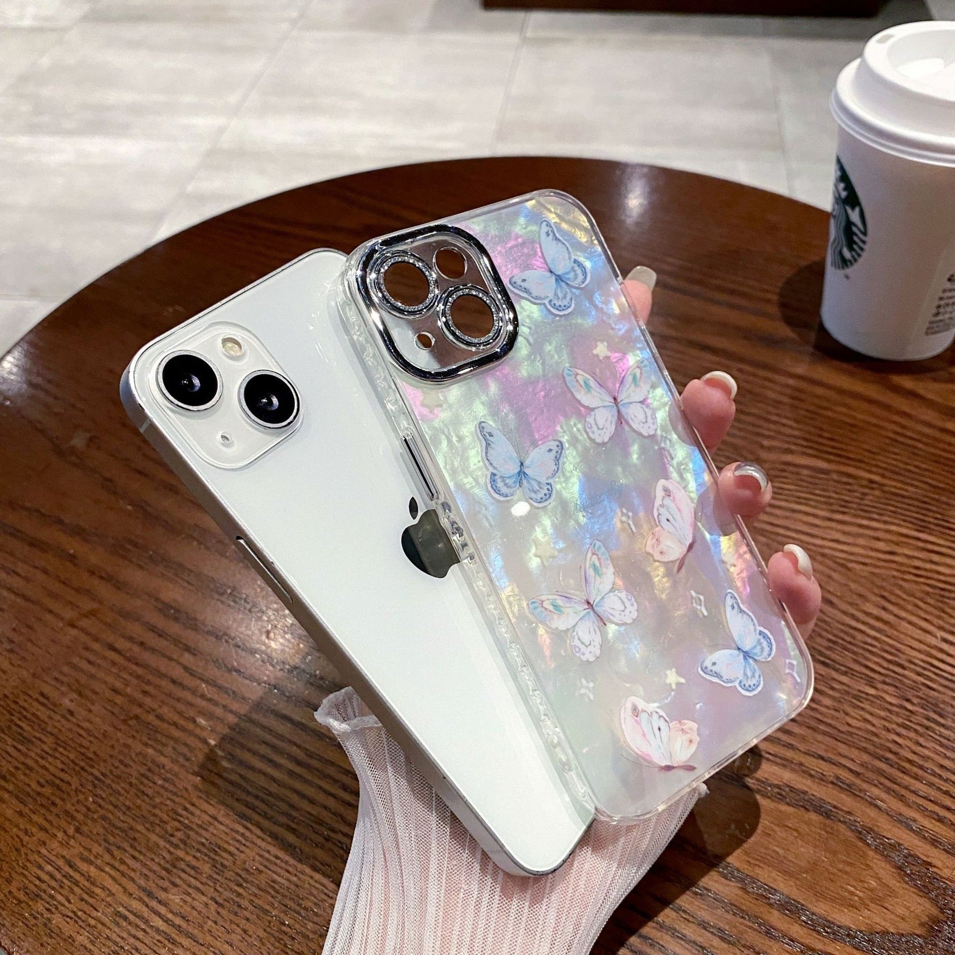 Peeperly 3D Butterfly Ballet Shell Pattern Case - view 3