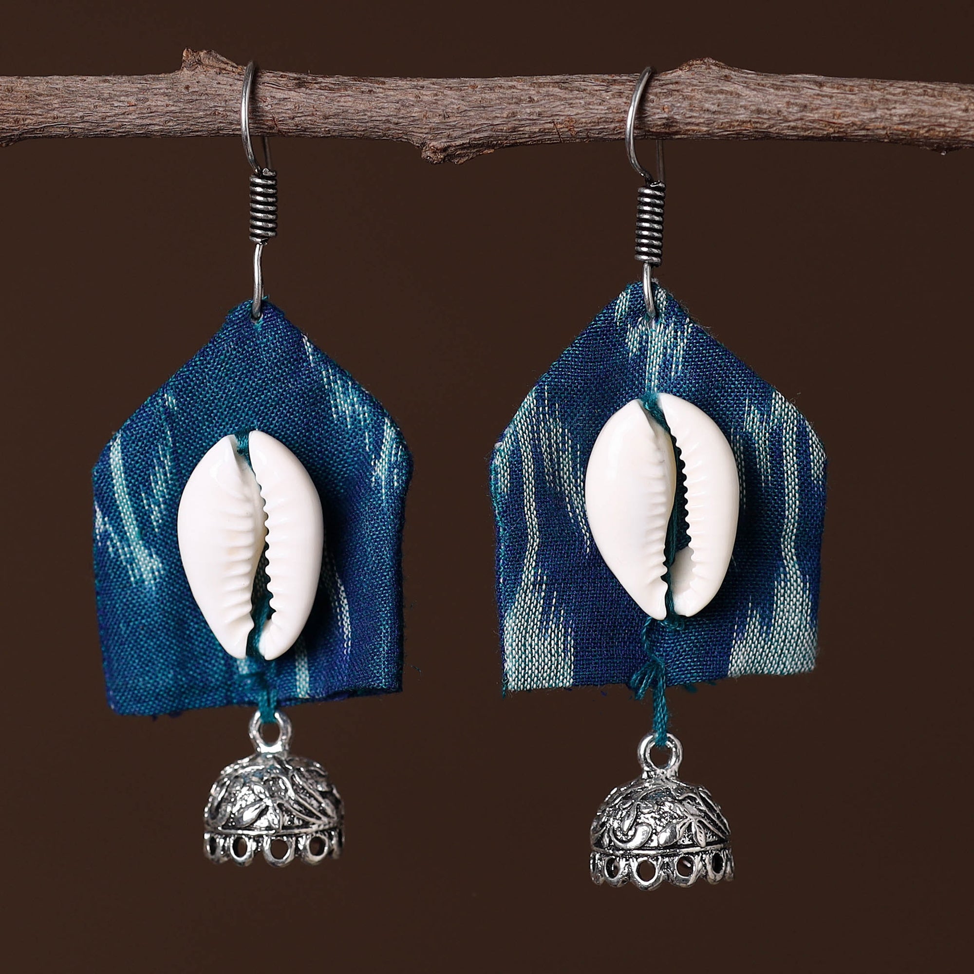 JALPARI Alina German Silver Fabart Earrings - view 2