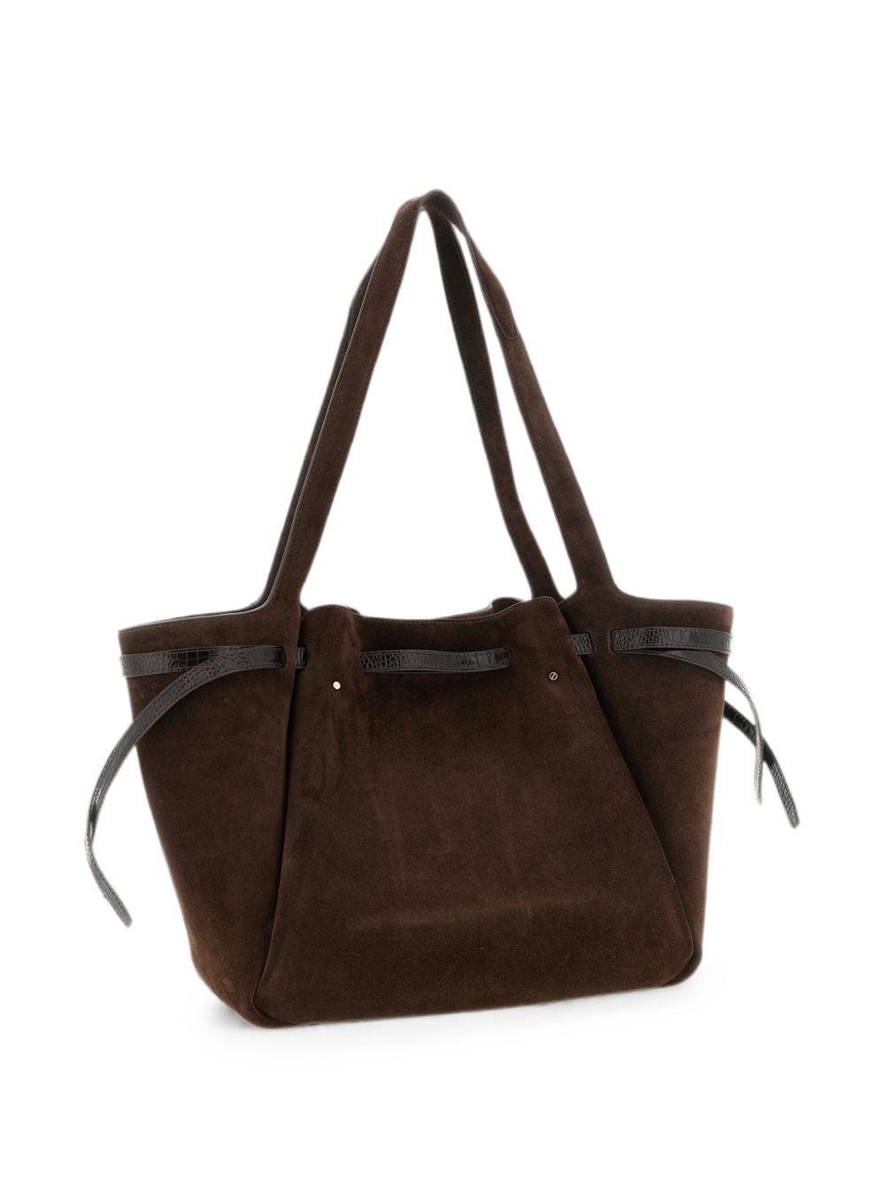 Tory Burch Romy Suede Leather Tote Bag – Calf Suede 100% - view 2